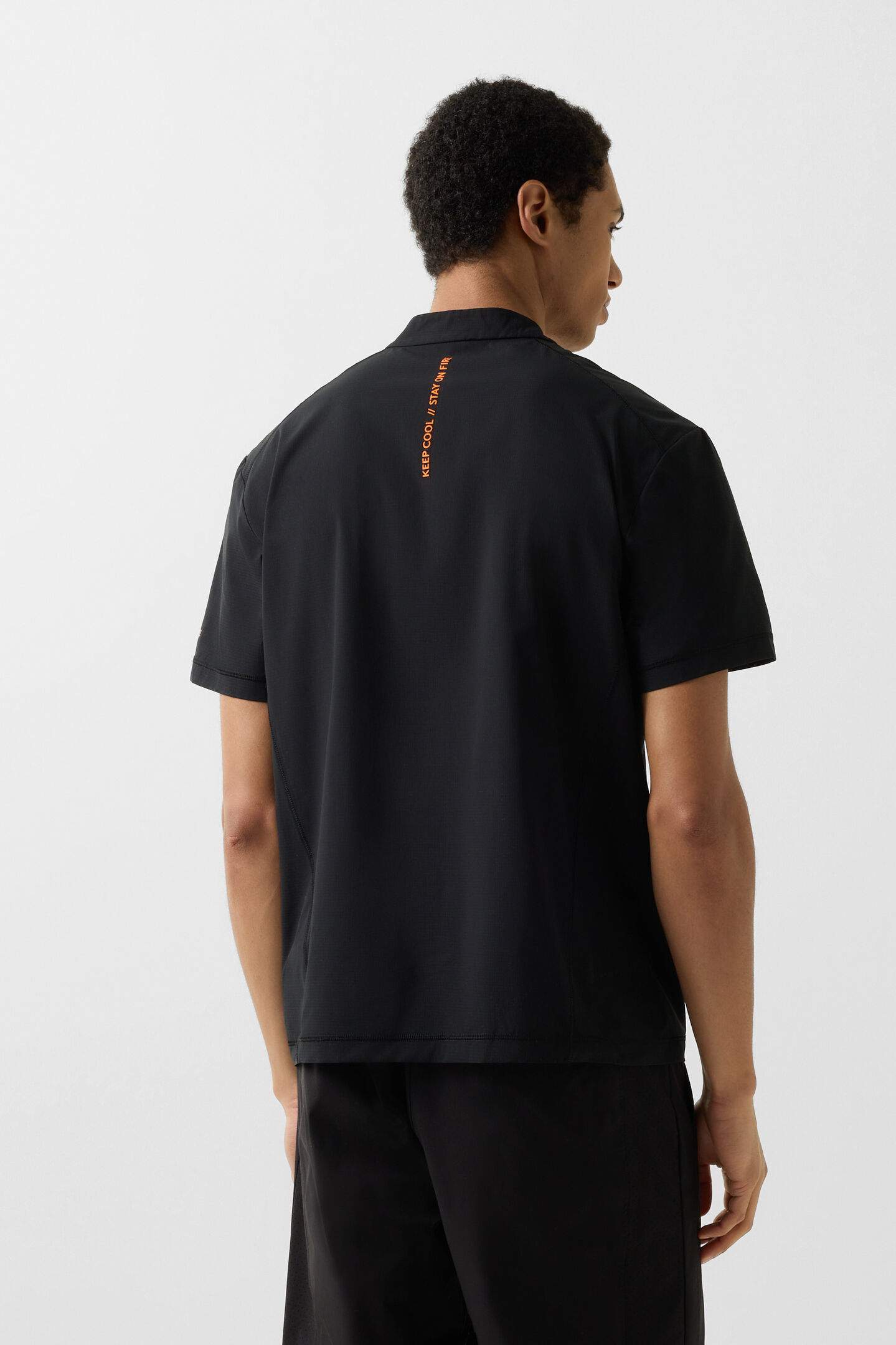 Aouli functional shirt Black
