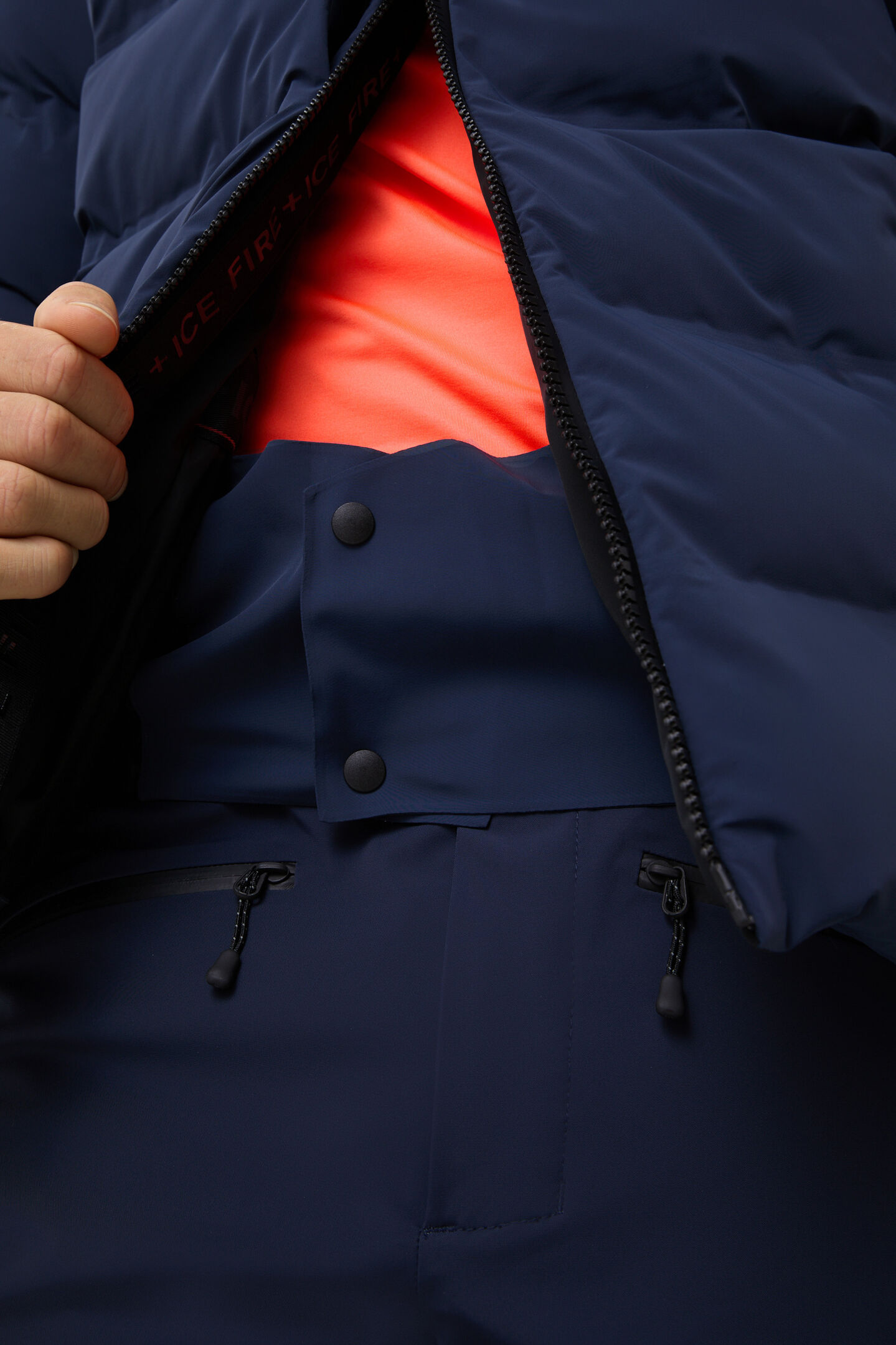Veste de ski Tec-Luka Bleu foncé