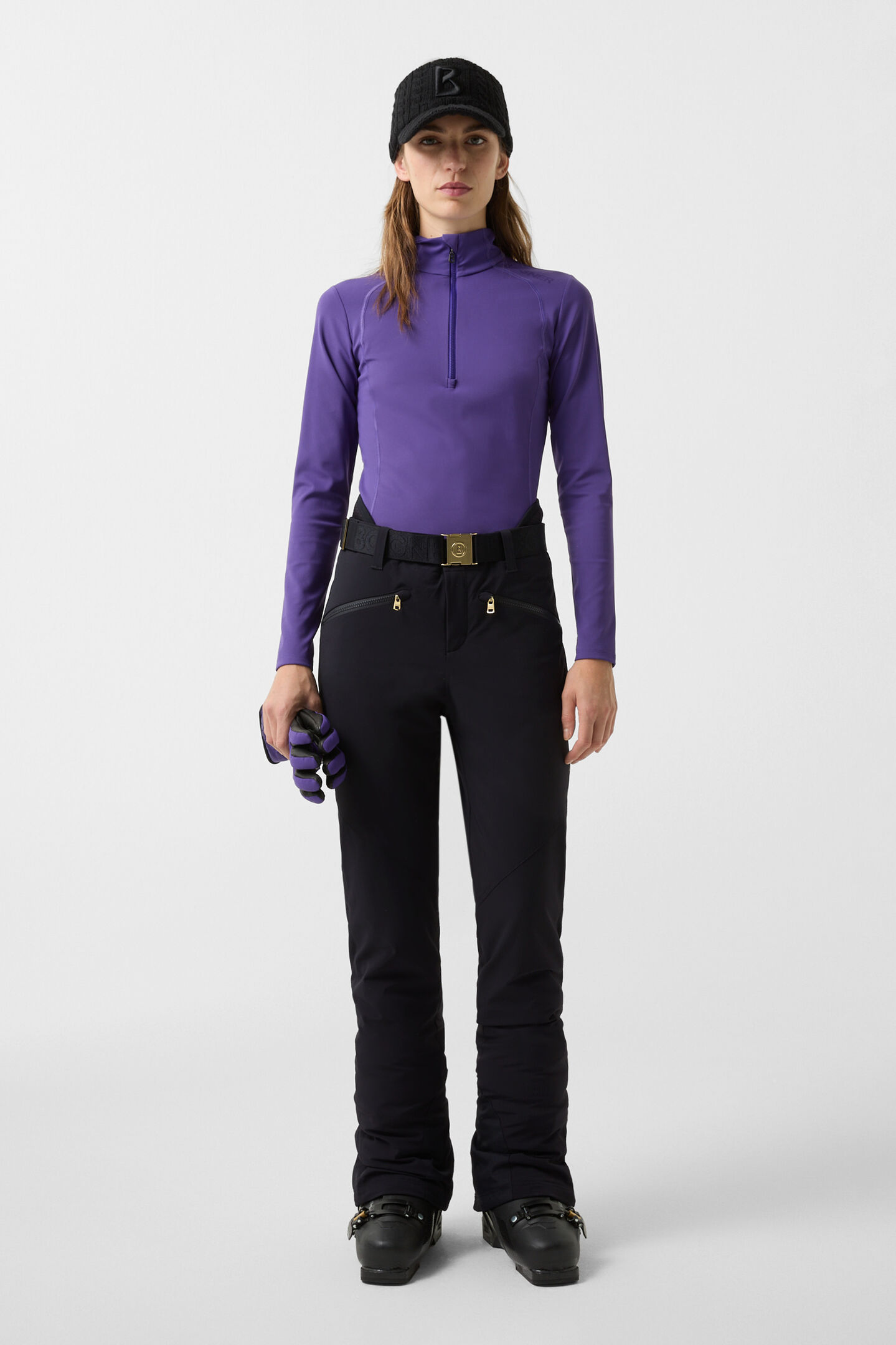 Ilka ski trousers Black