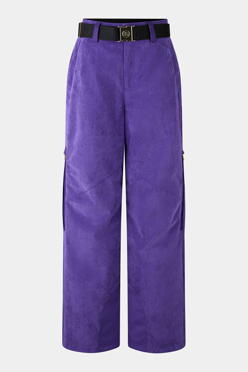 Corduroy ski trousers Any Violet