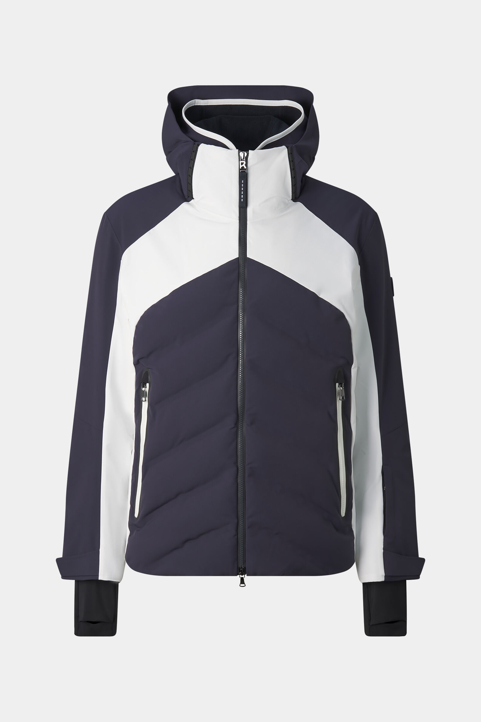 Ski-jas Bahri Marineblauw/wit