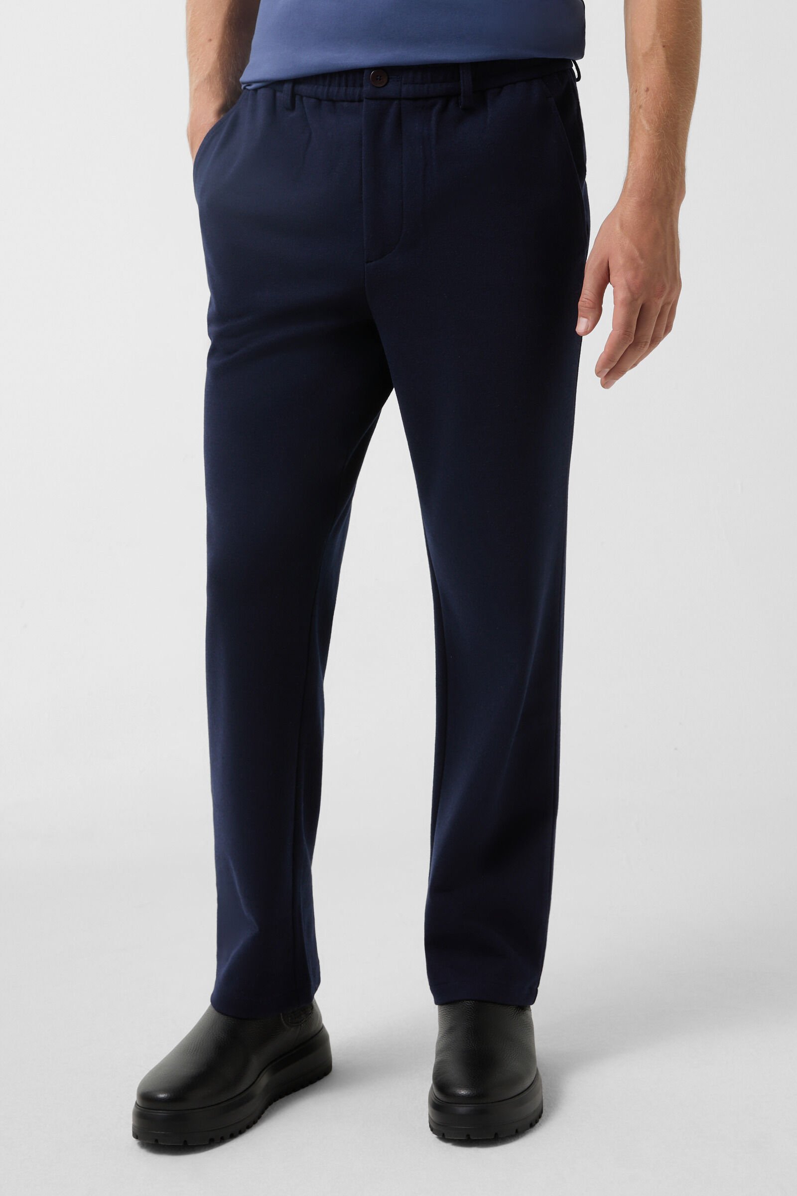Marcus stretch trousers Navy blue