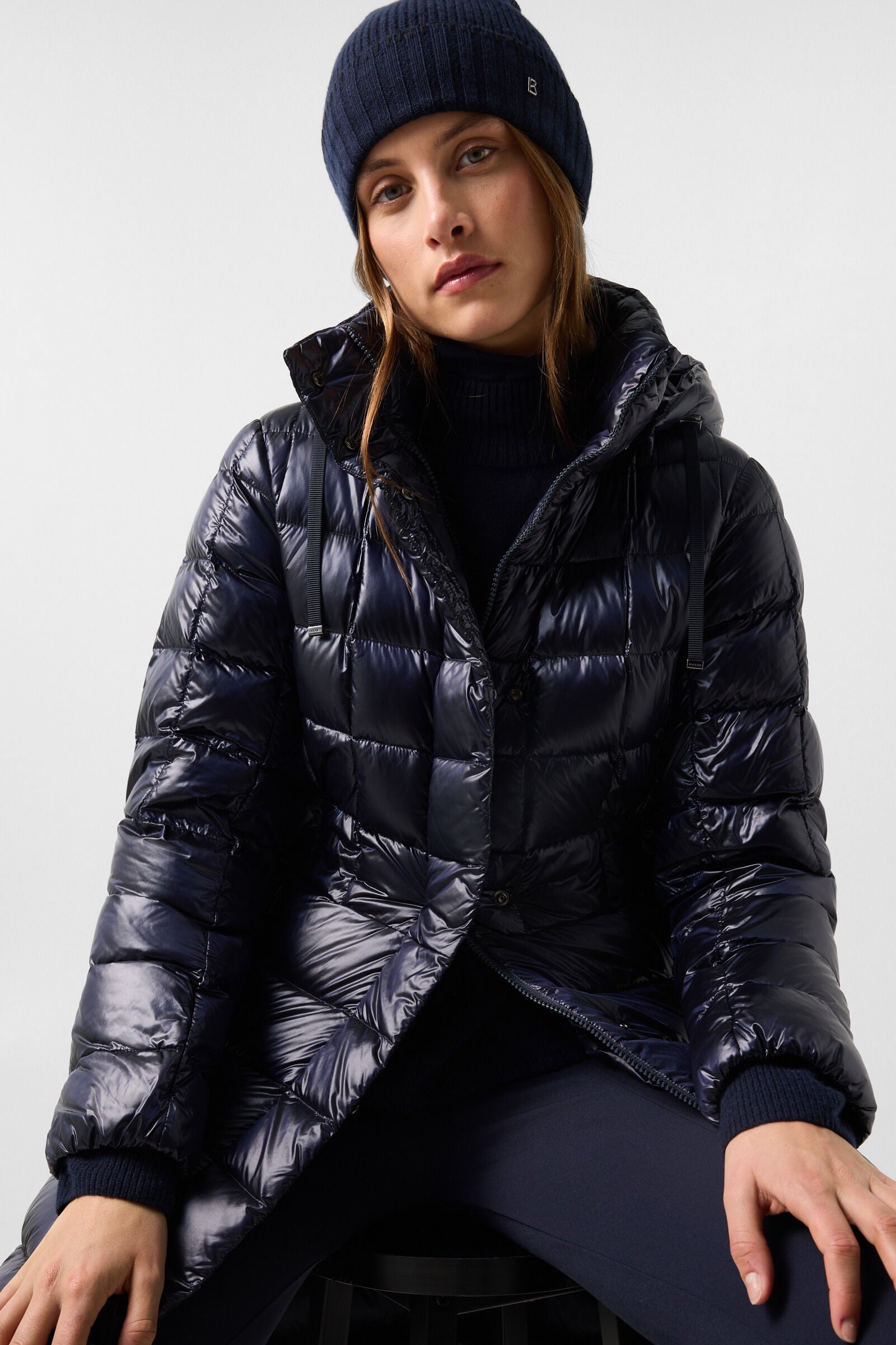 Meryl down coat Navy