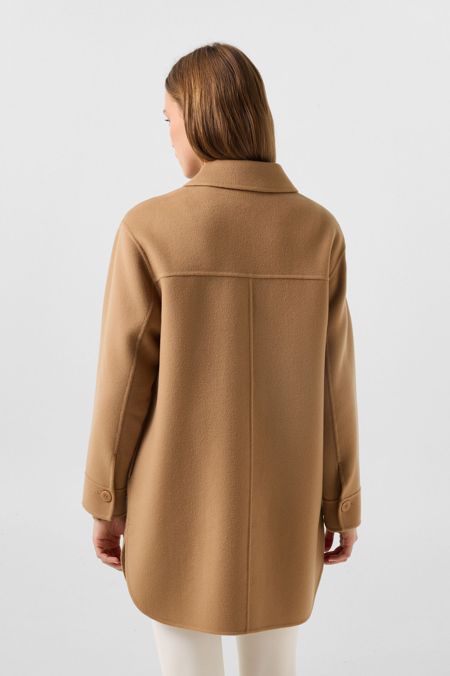 Tory double-faced Jacket Camel
