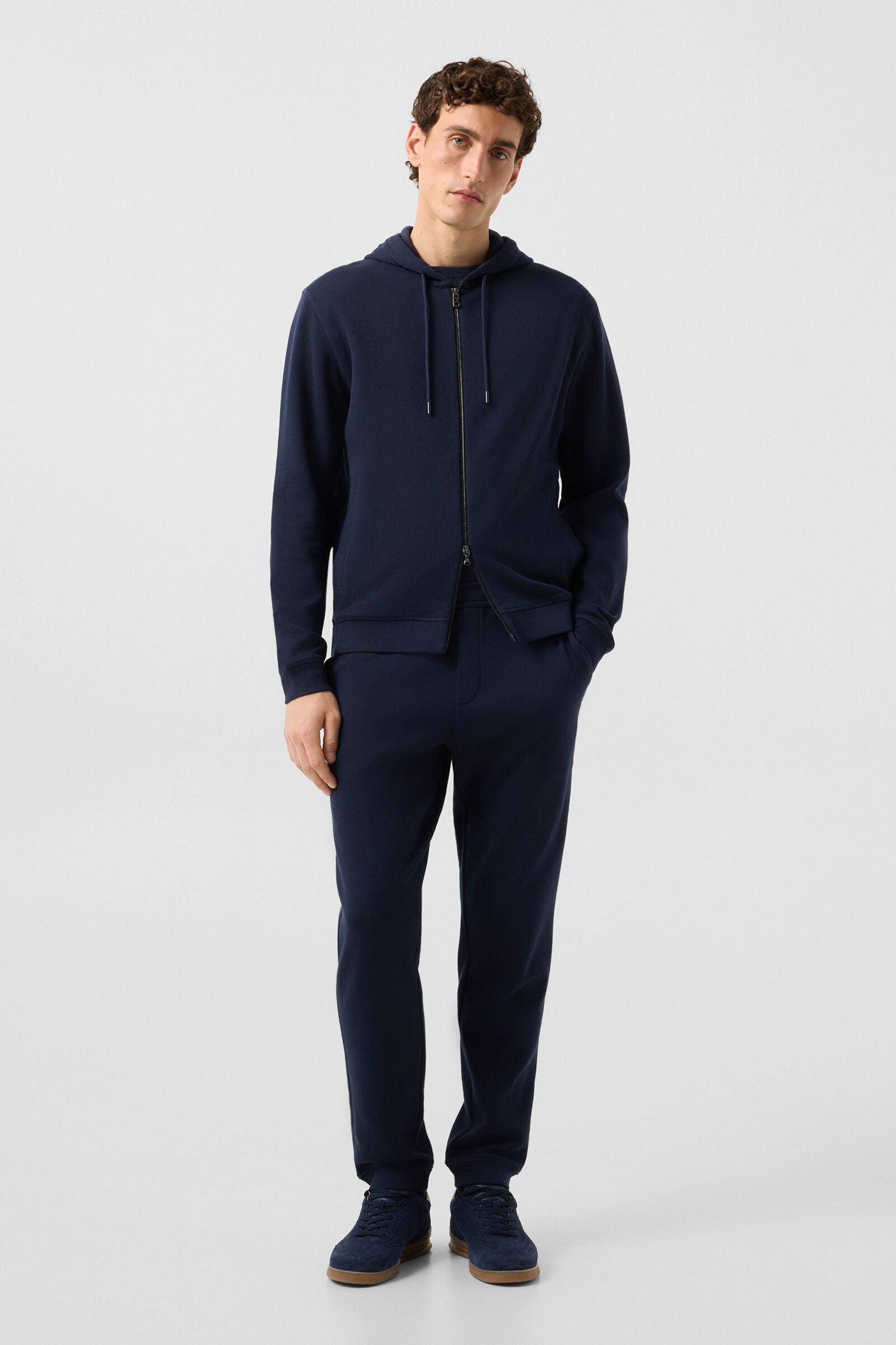 Knit jacket Laros Navy blue