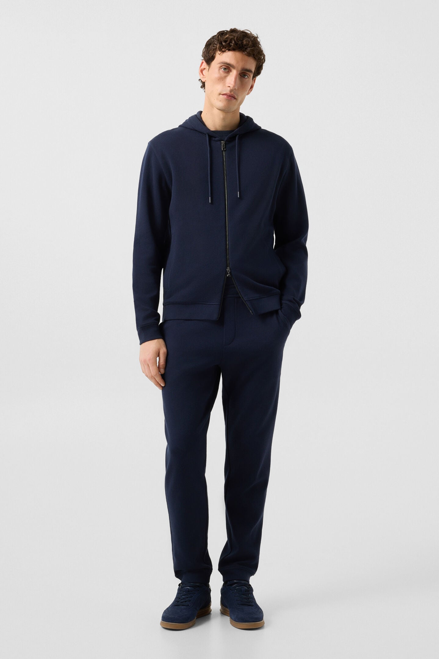 Knit jacket Laros Navy blue