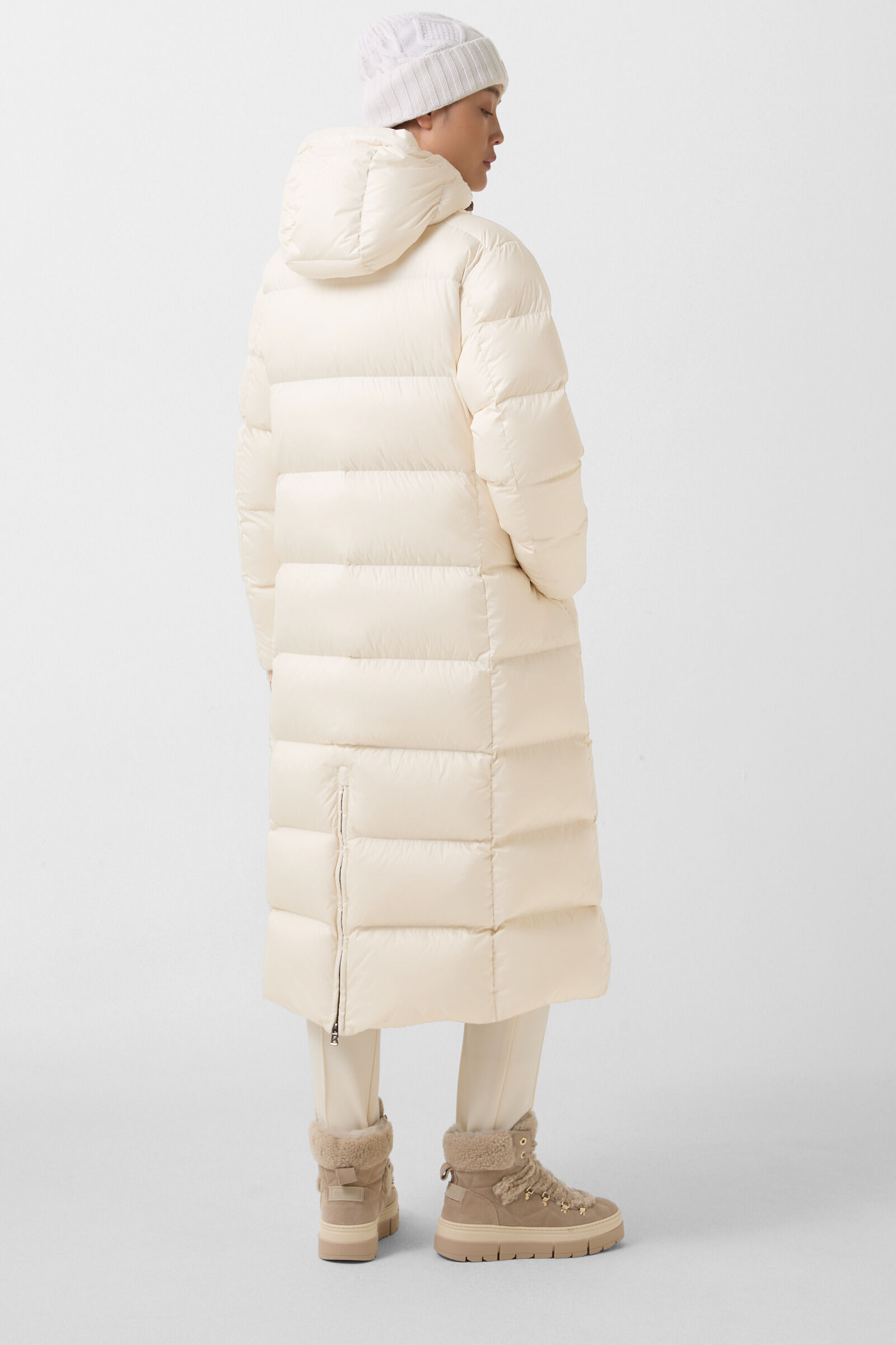 Manteau de duvet Jonna Cr&egrave;me