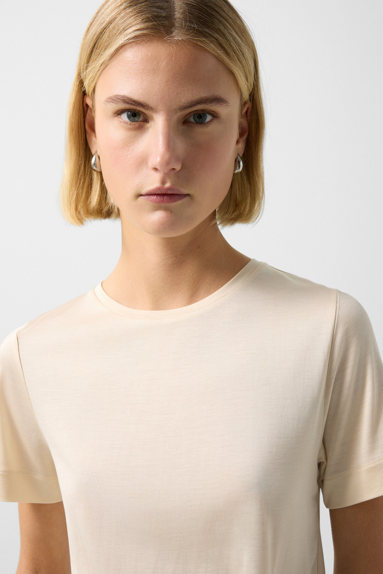 Silk shirt Sienna Cream