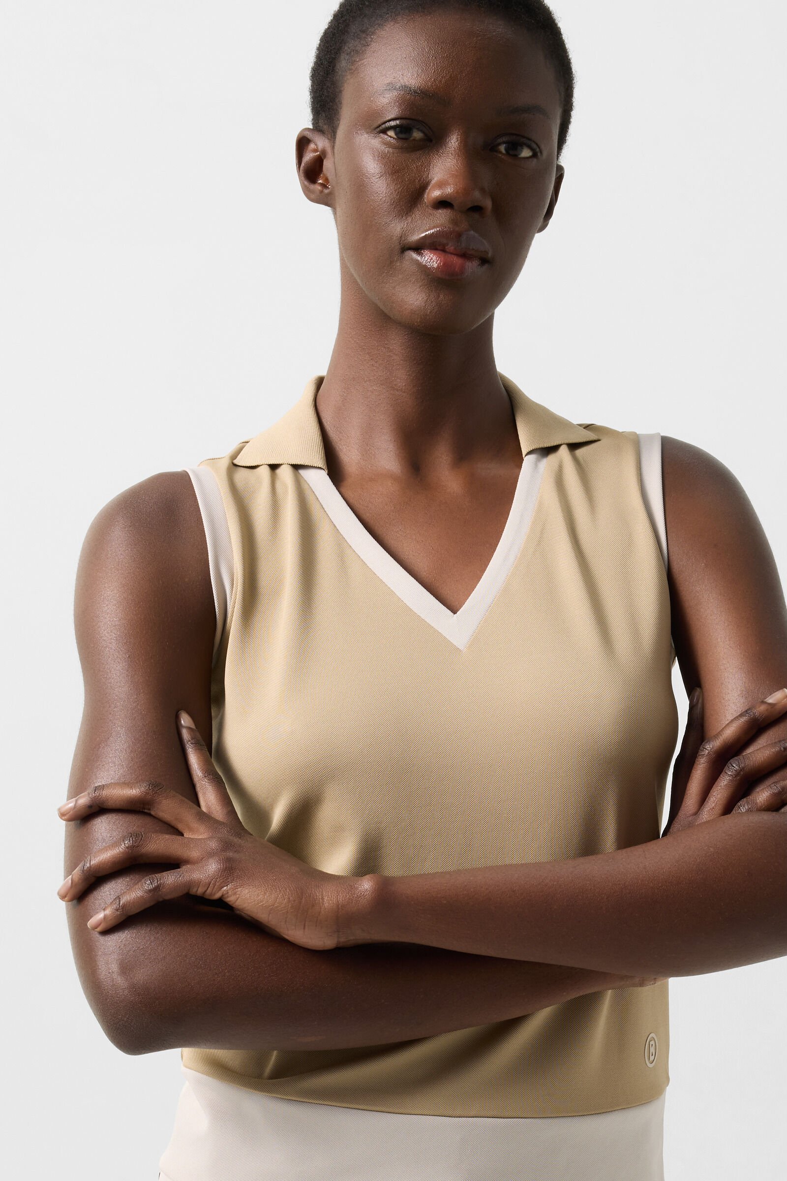 Polo-Top Alysha Beige