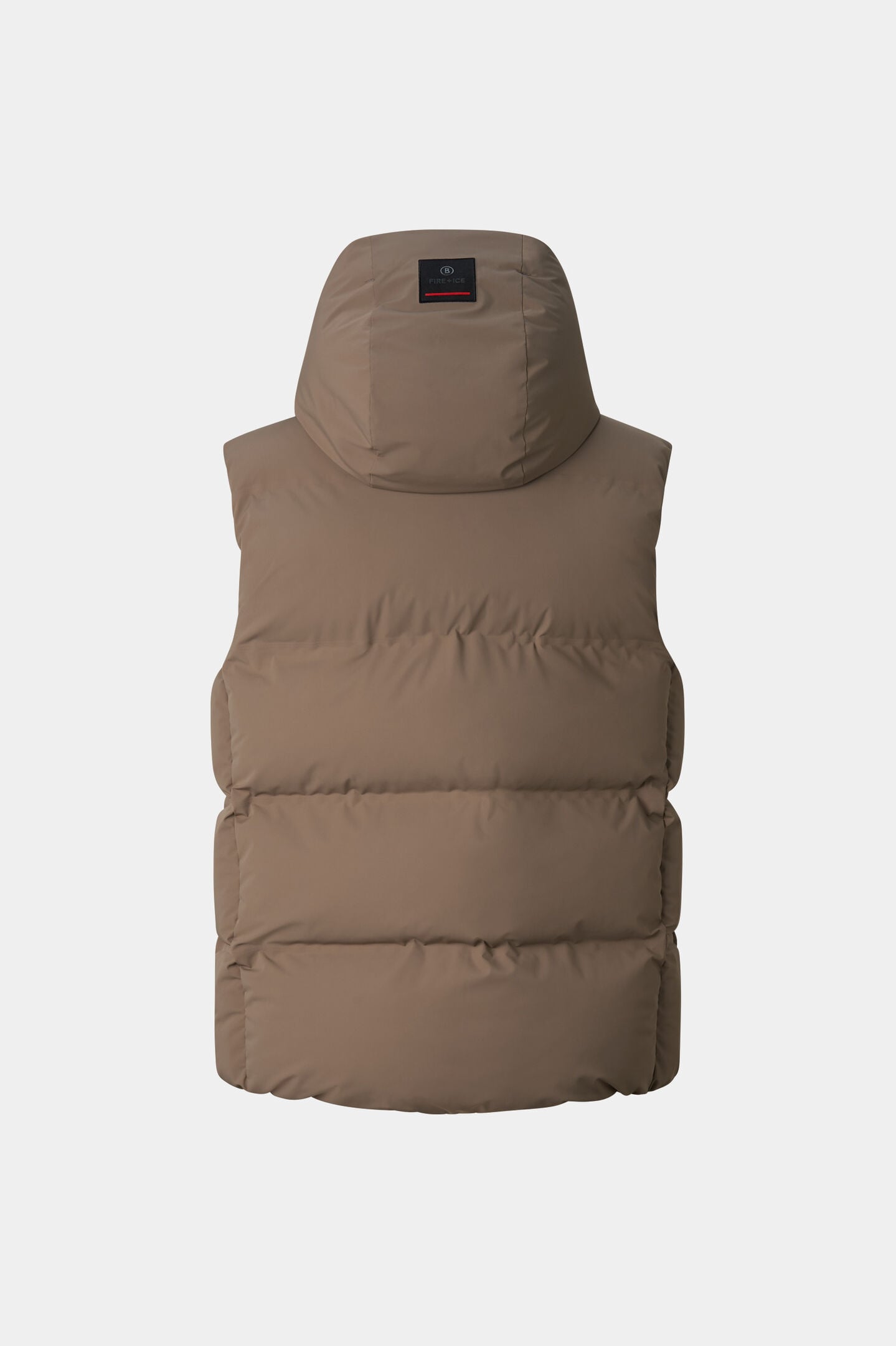 Gill quilted waistcoat Taupe