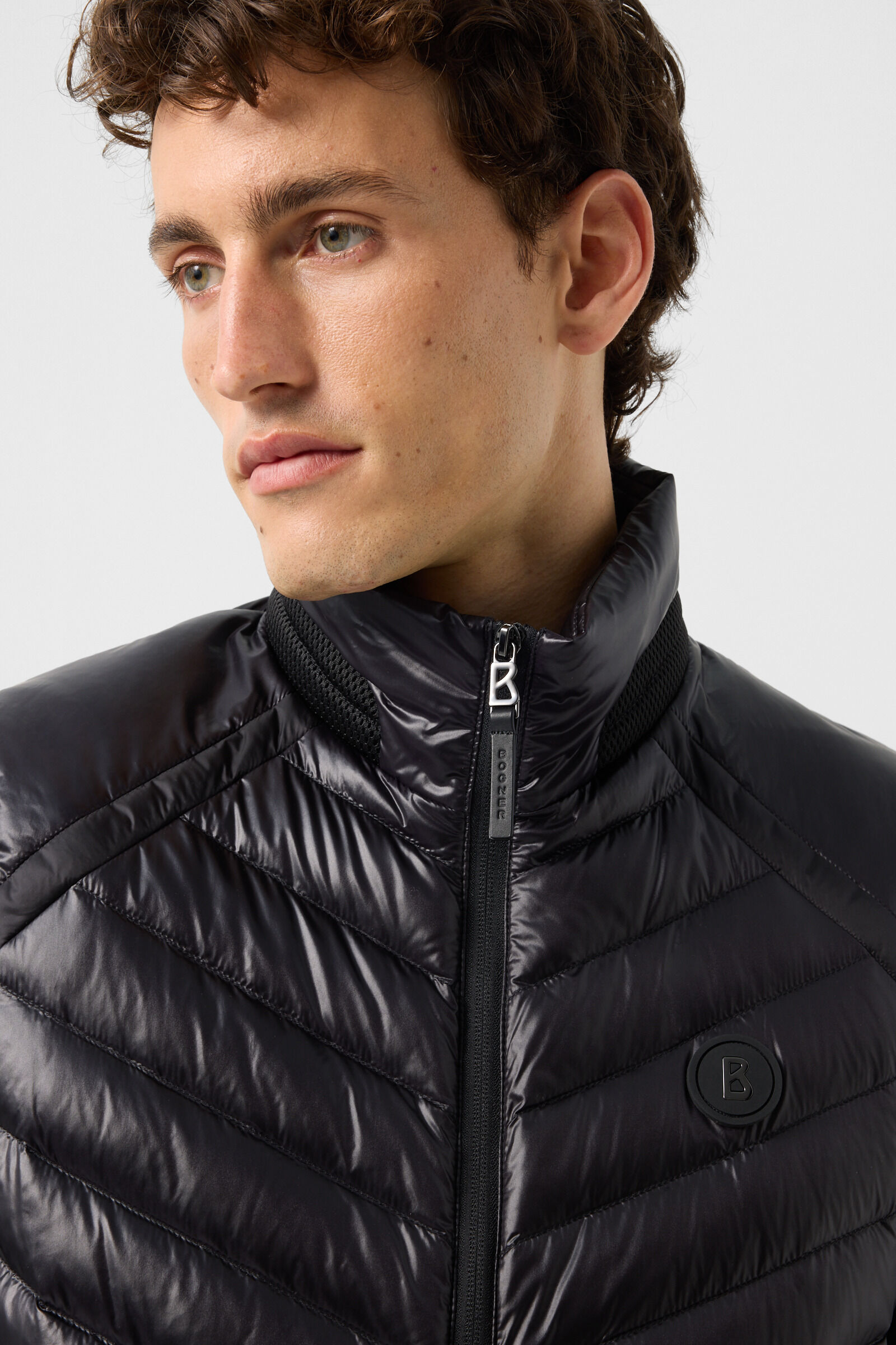 Lasse lightweight down waistcoat Black
