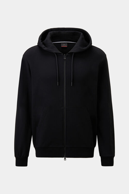 Filipo jersey jacket Black