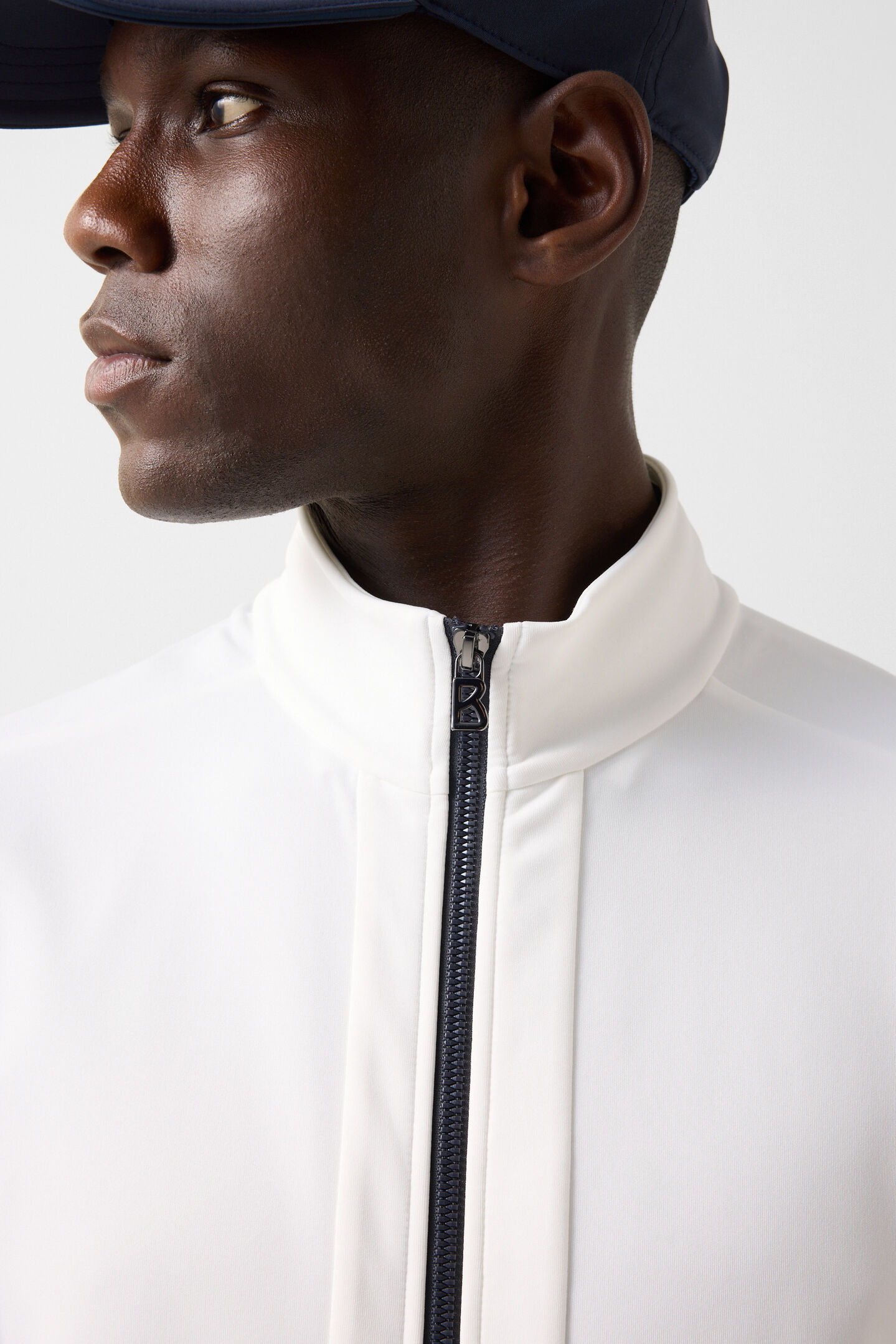 Semir functional jacket Off-white/navy blue