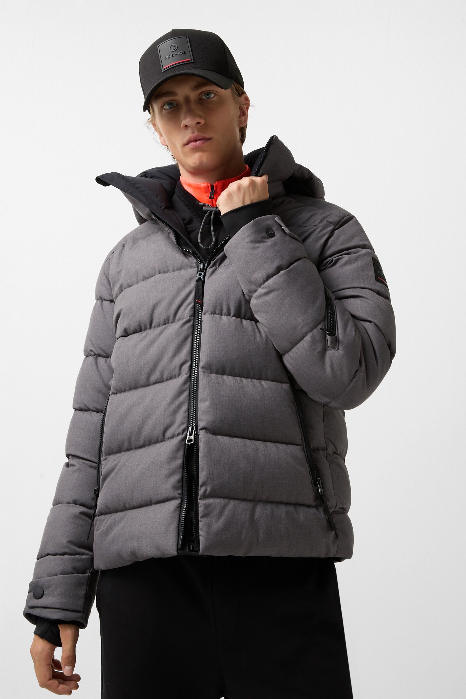 Luka quilted jacket Grey