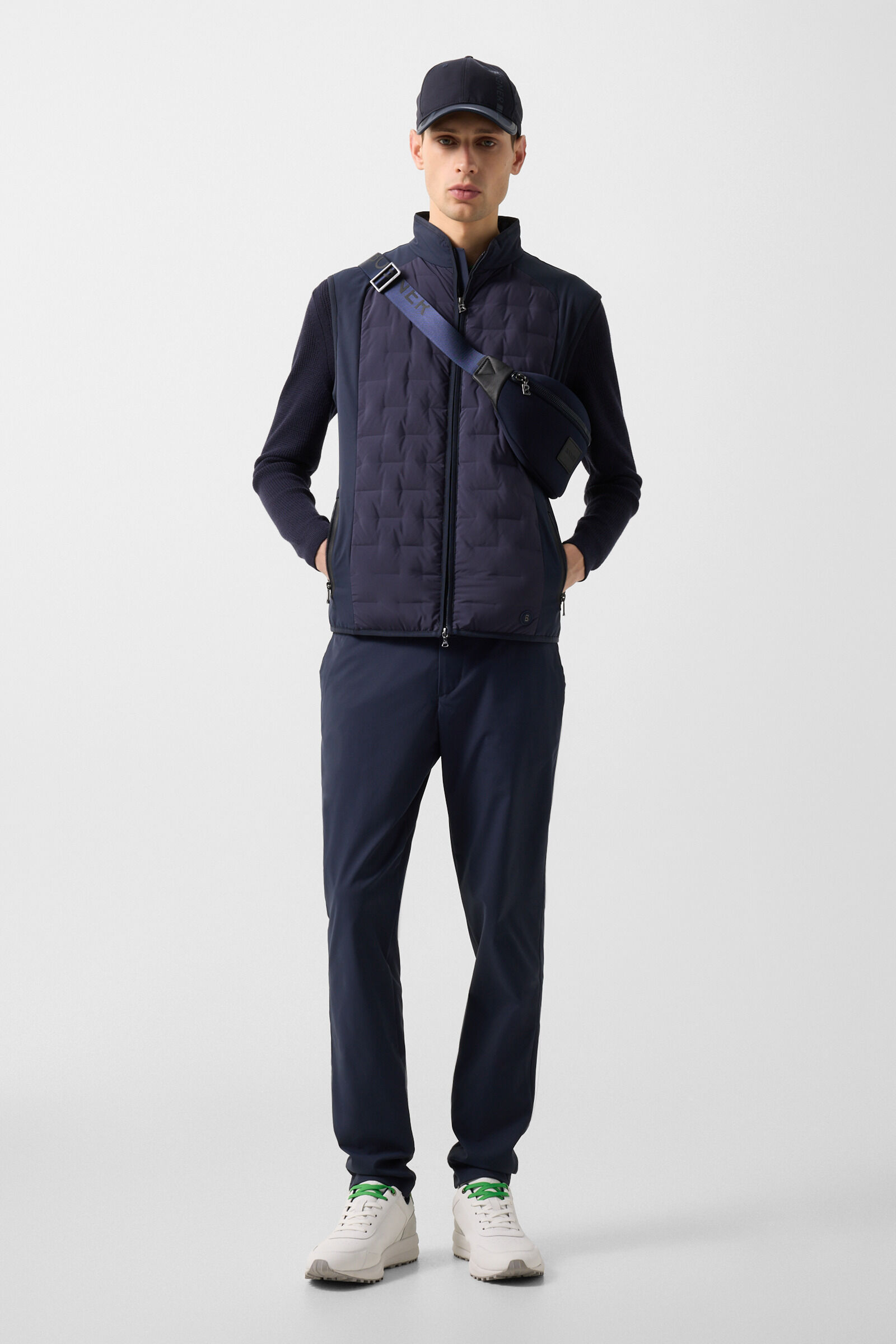 Dane hybrid waistcoat Navy blue