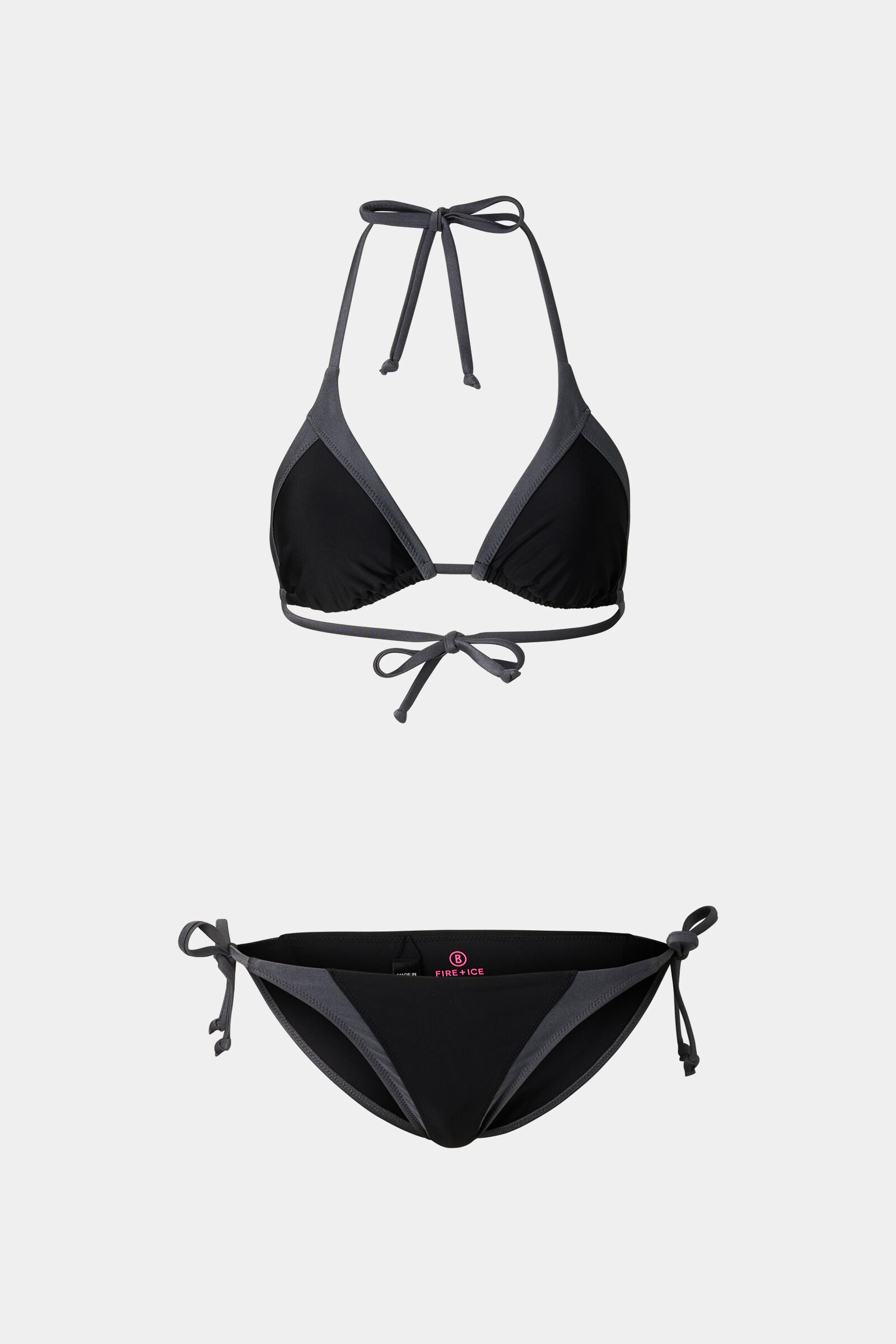 Bikini-Set Baila Schwarz/Anthrazit