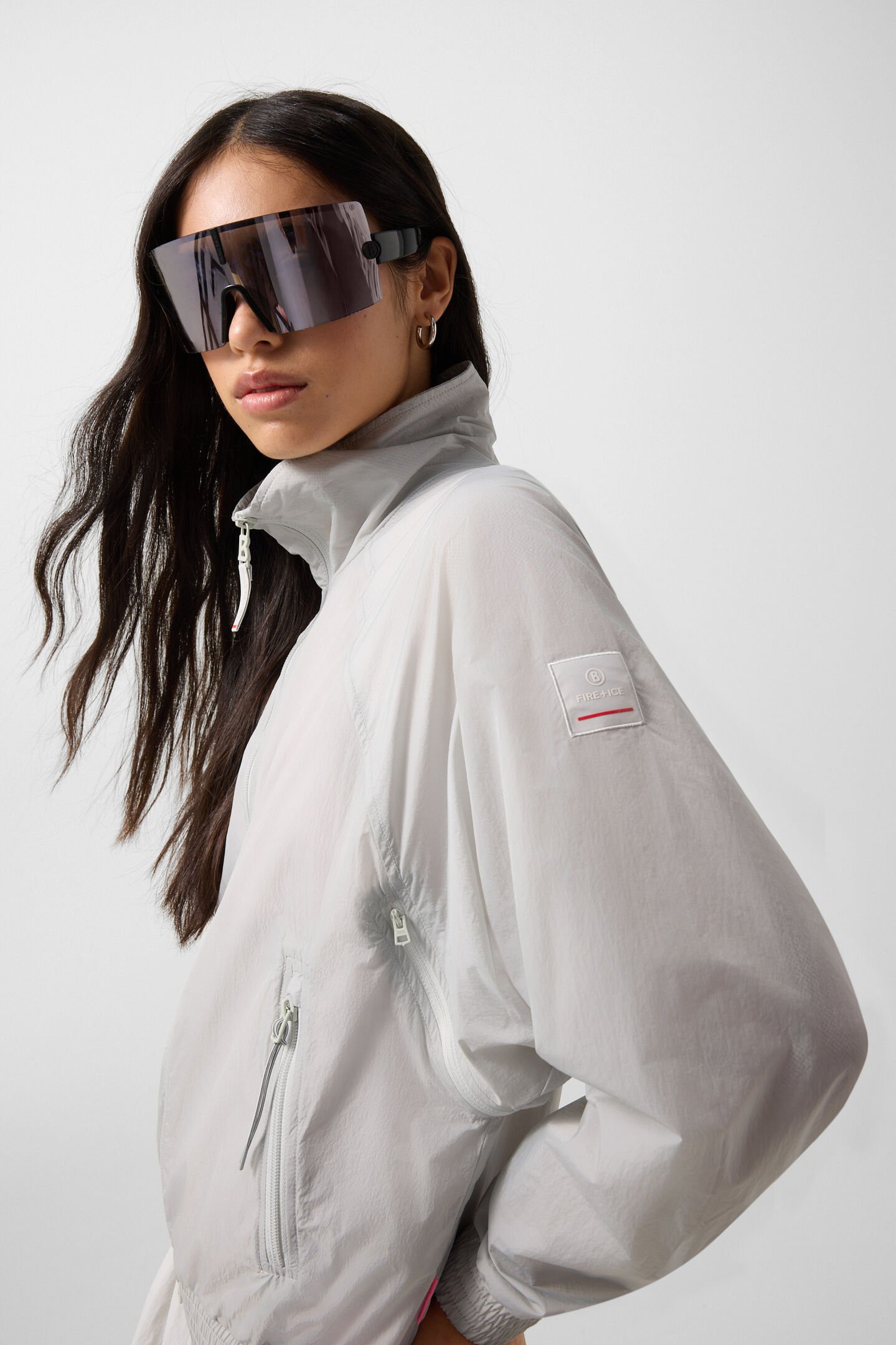 Lightweight-Jacke Keke Hellgrau