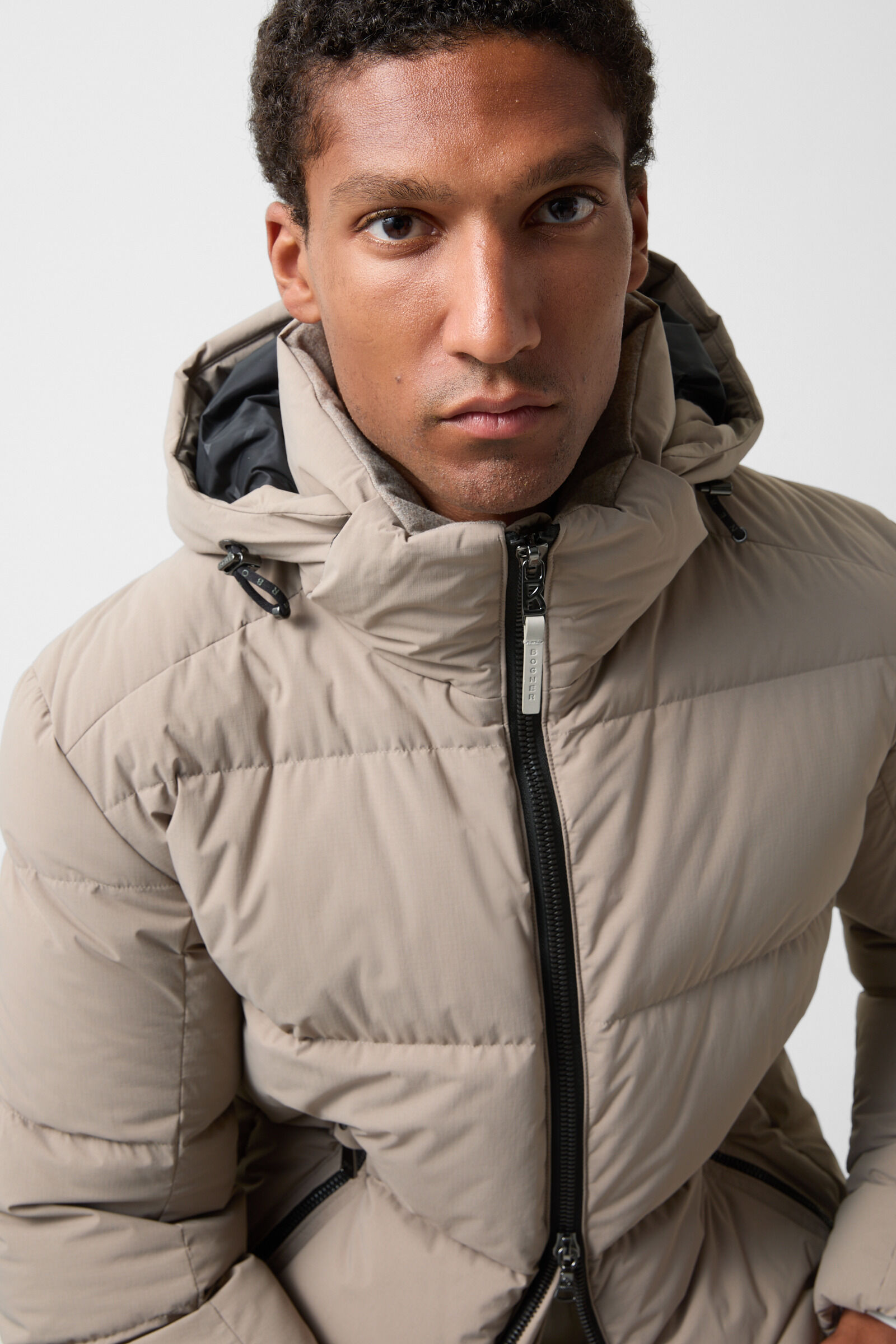 Jamy down jacket Greige
