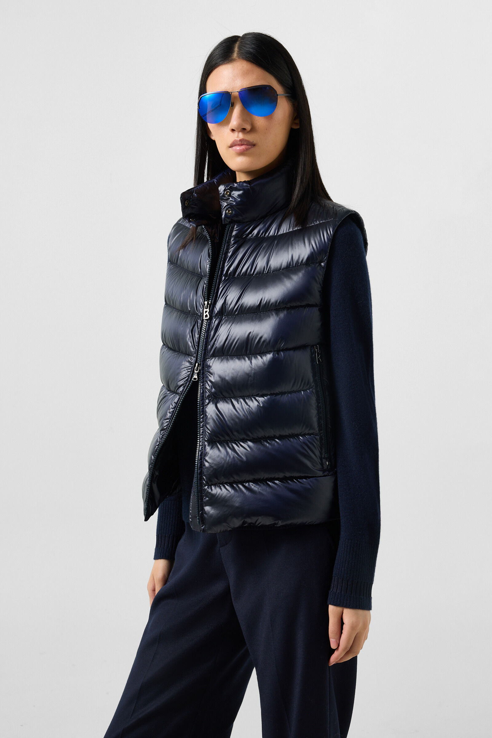 Milly Lightweight Down Vest Navy