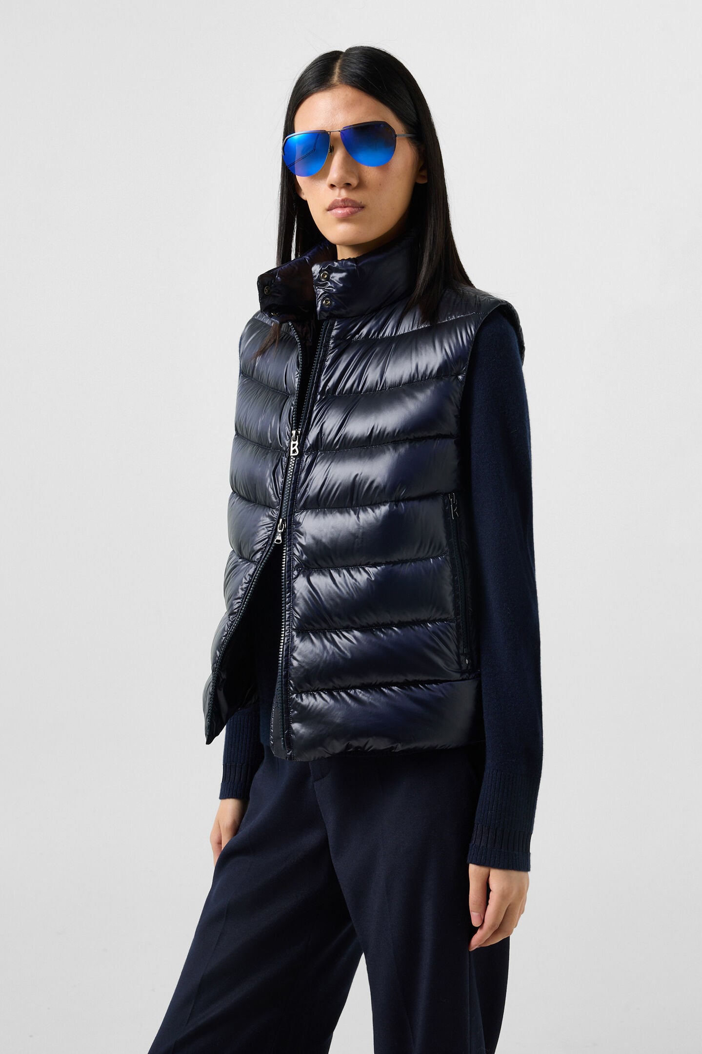 Milly Lightweight Down Vest Navy