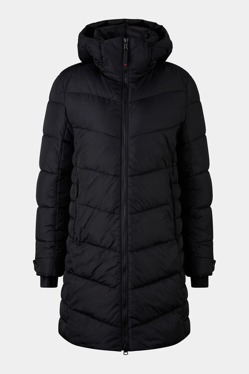 Aenny quilted coat Black