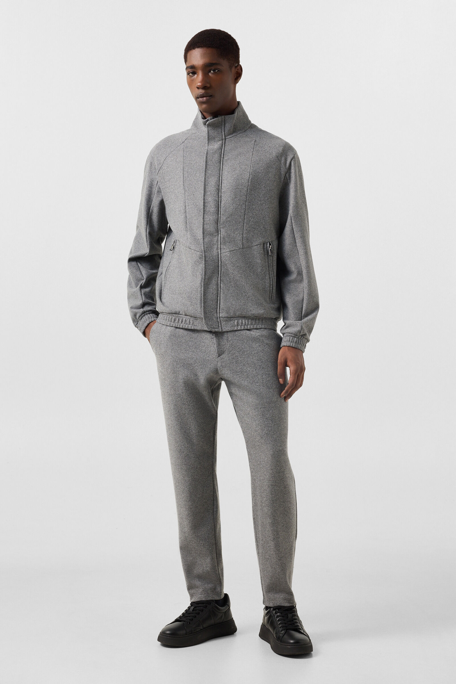 Bradley Flannel Jacket Grey