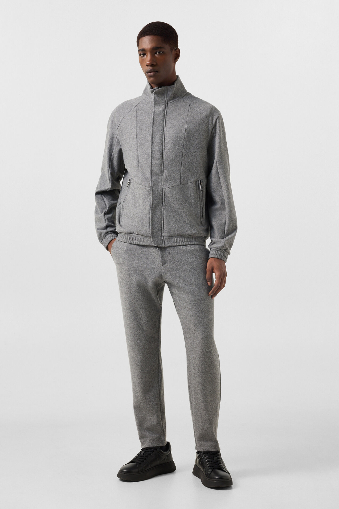 Bradley Flannel Jacket Grey