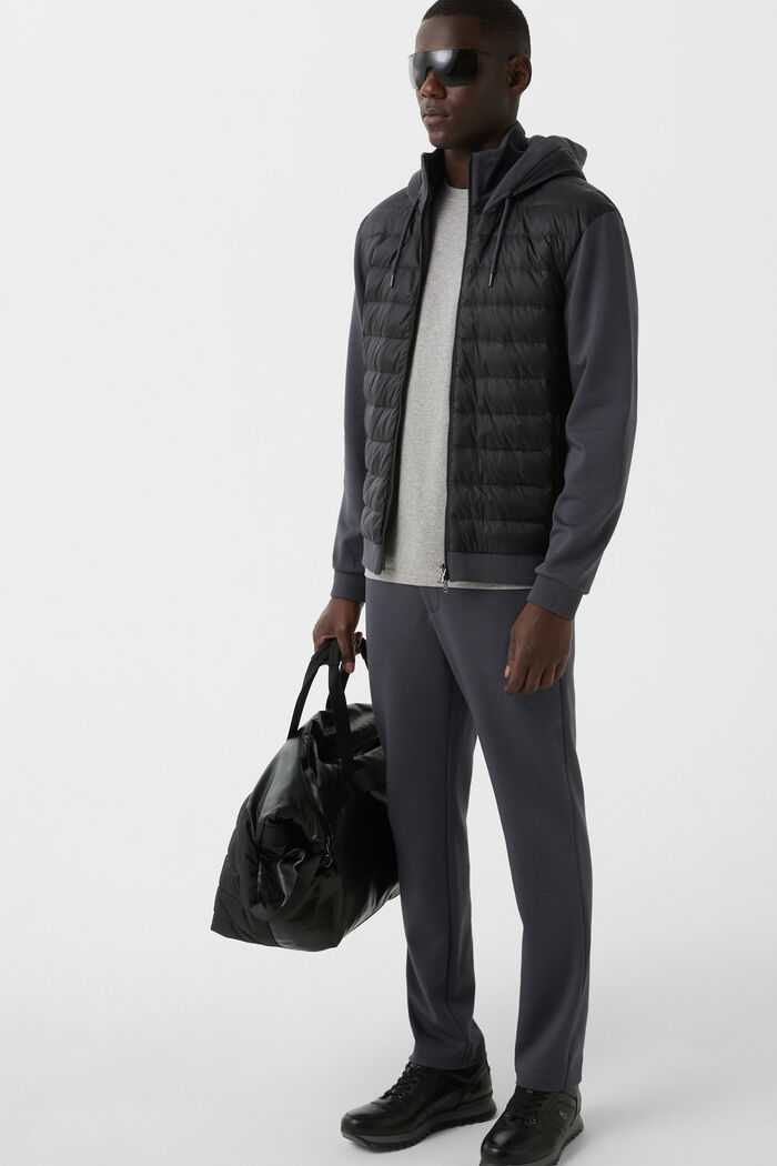 Veste de sweat hybride Sven Anthracite Veste de sweat hybride Sven Anthracite