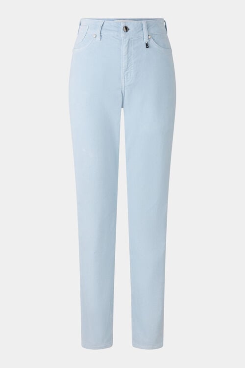 7/8-Cordhose Julie Hellblau