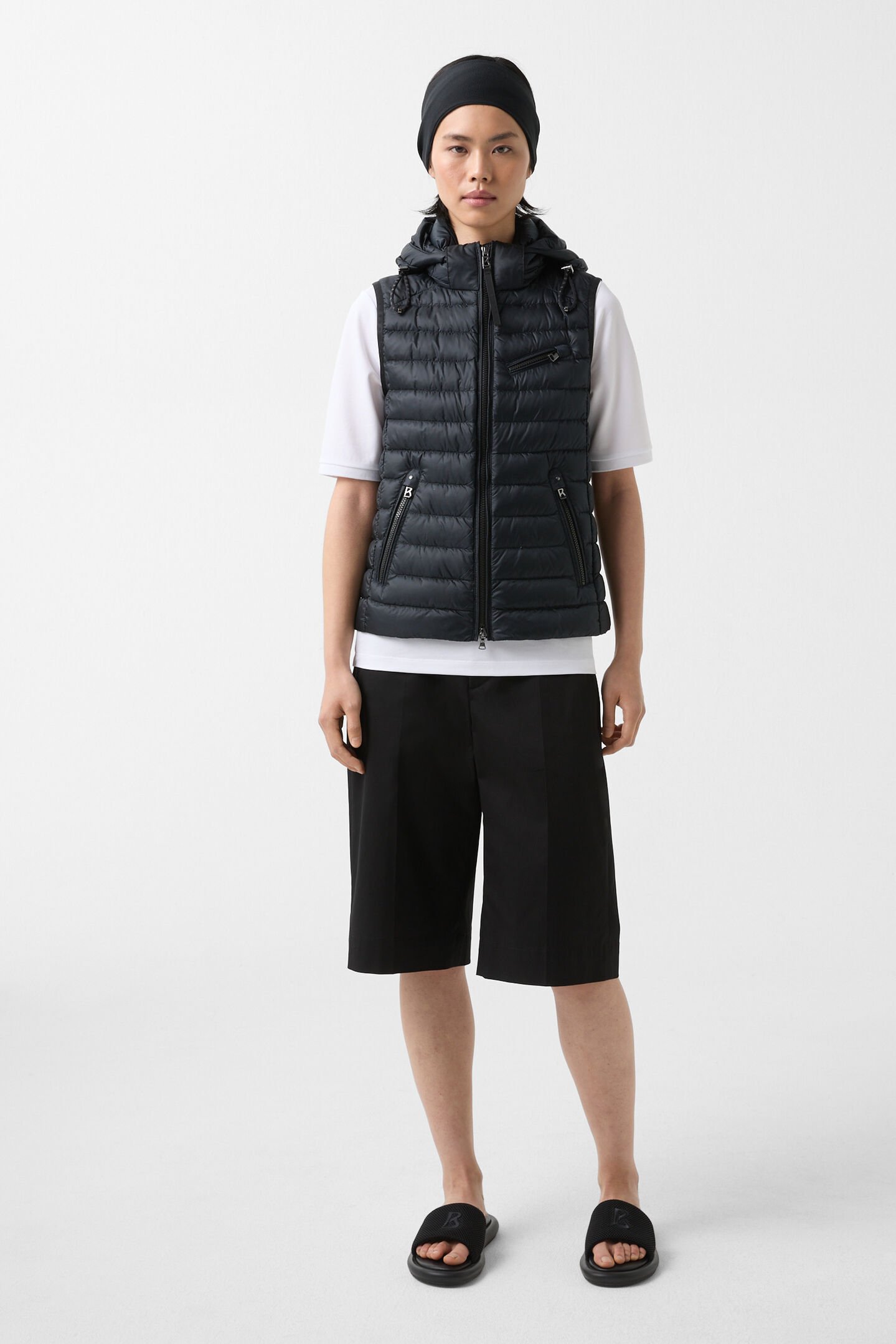 Florisa Lightweight down gilet Black