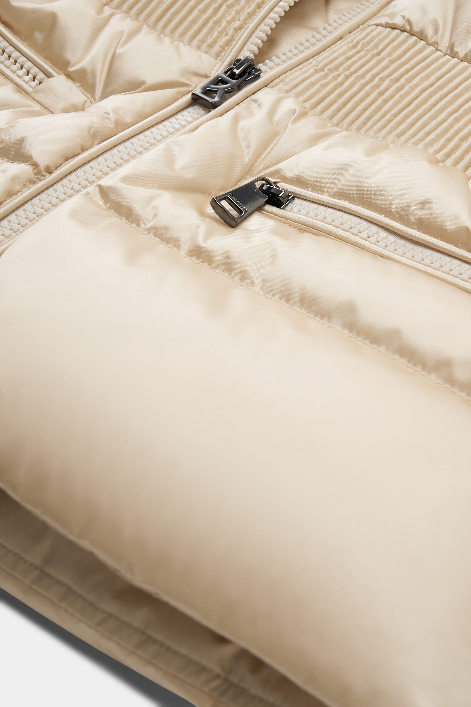 Kids down ski jacket Taylor Beige