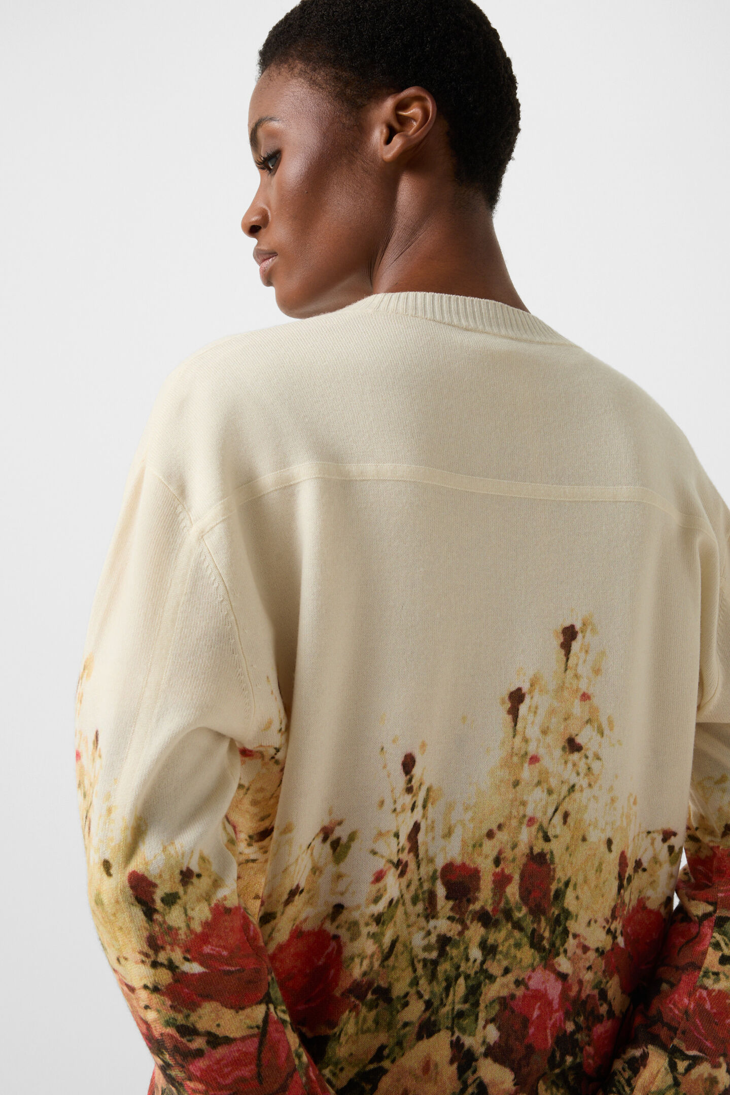 Cardigan Heidi Sand/Rot