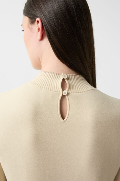 Berrit knitted shirt Cream Berrit knitted shirt Cream