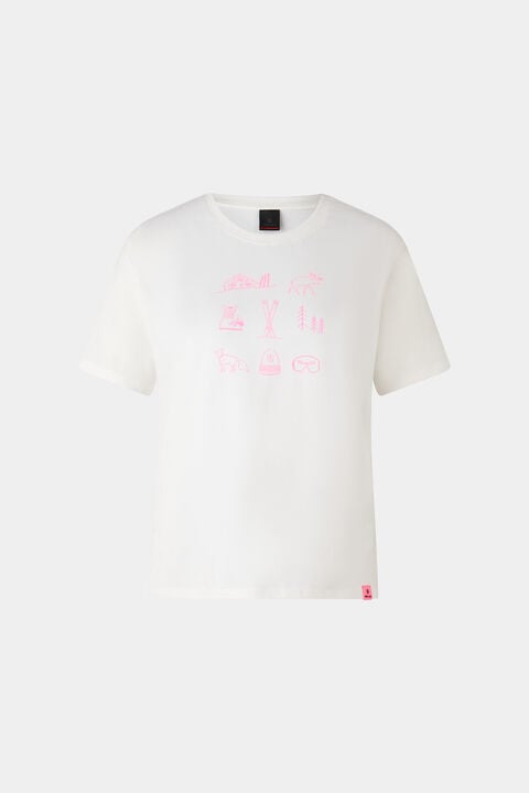 T-shirt Lotte White/pink T-shirt Lotte White/pink