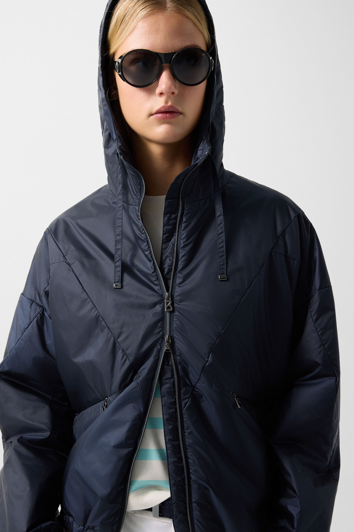 Lightweight-Jacke Beryll Navy-Blau