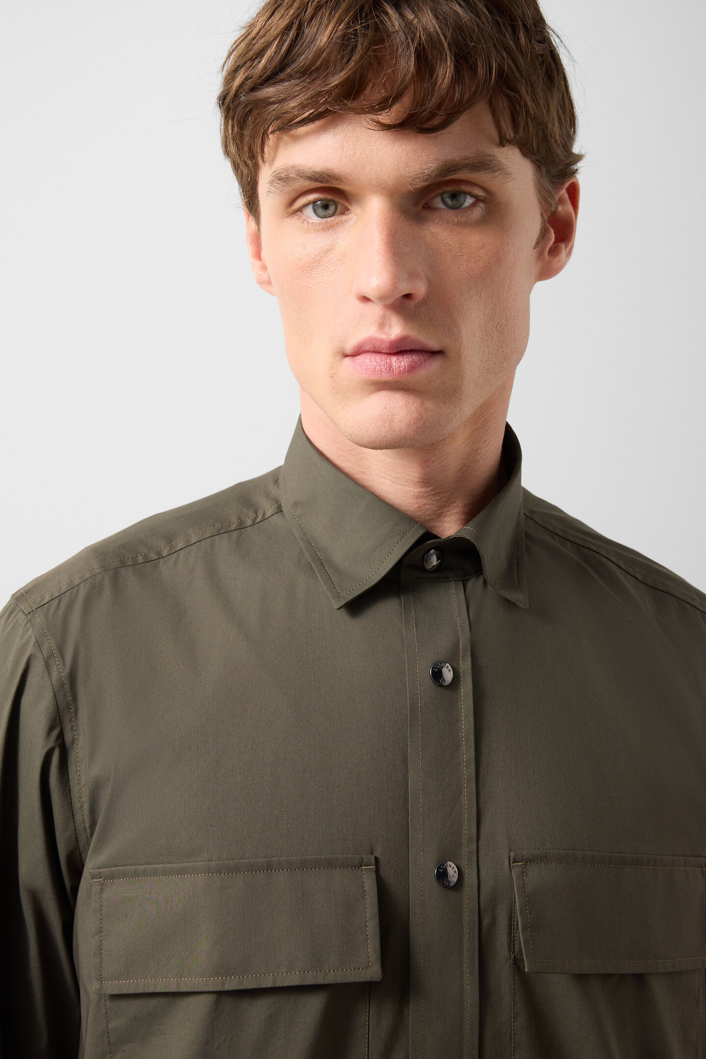 Shirt Heiko Olive green