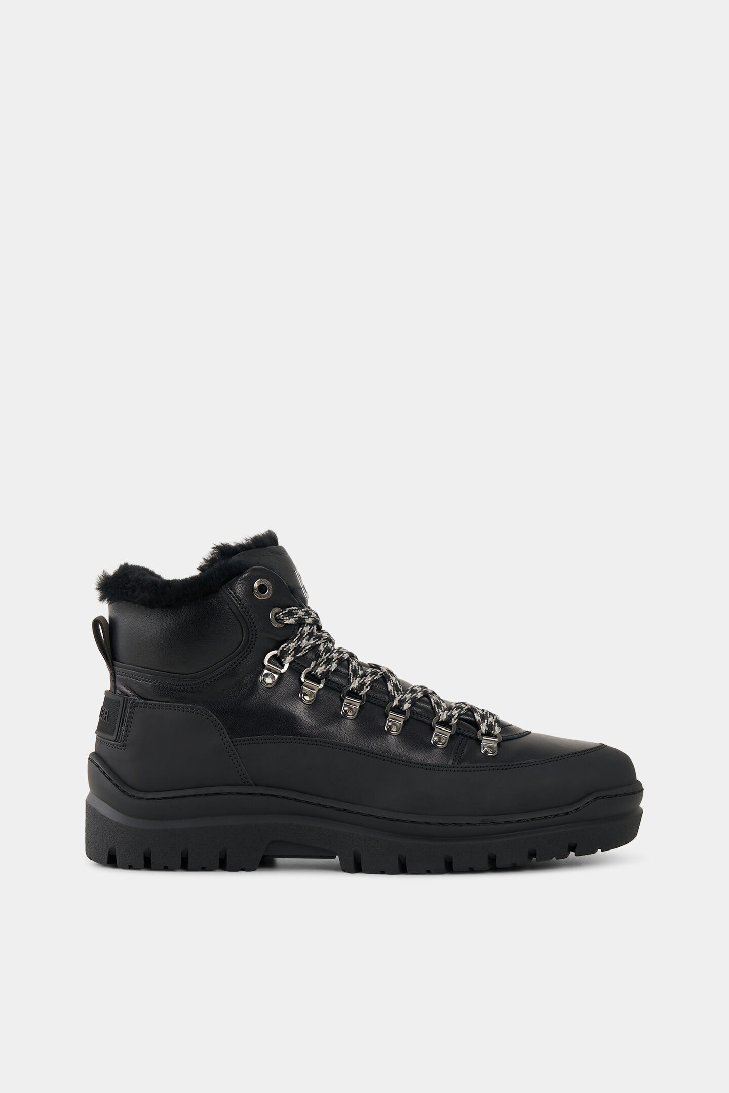 Mid Boots Bansko with spikes Black