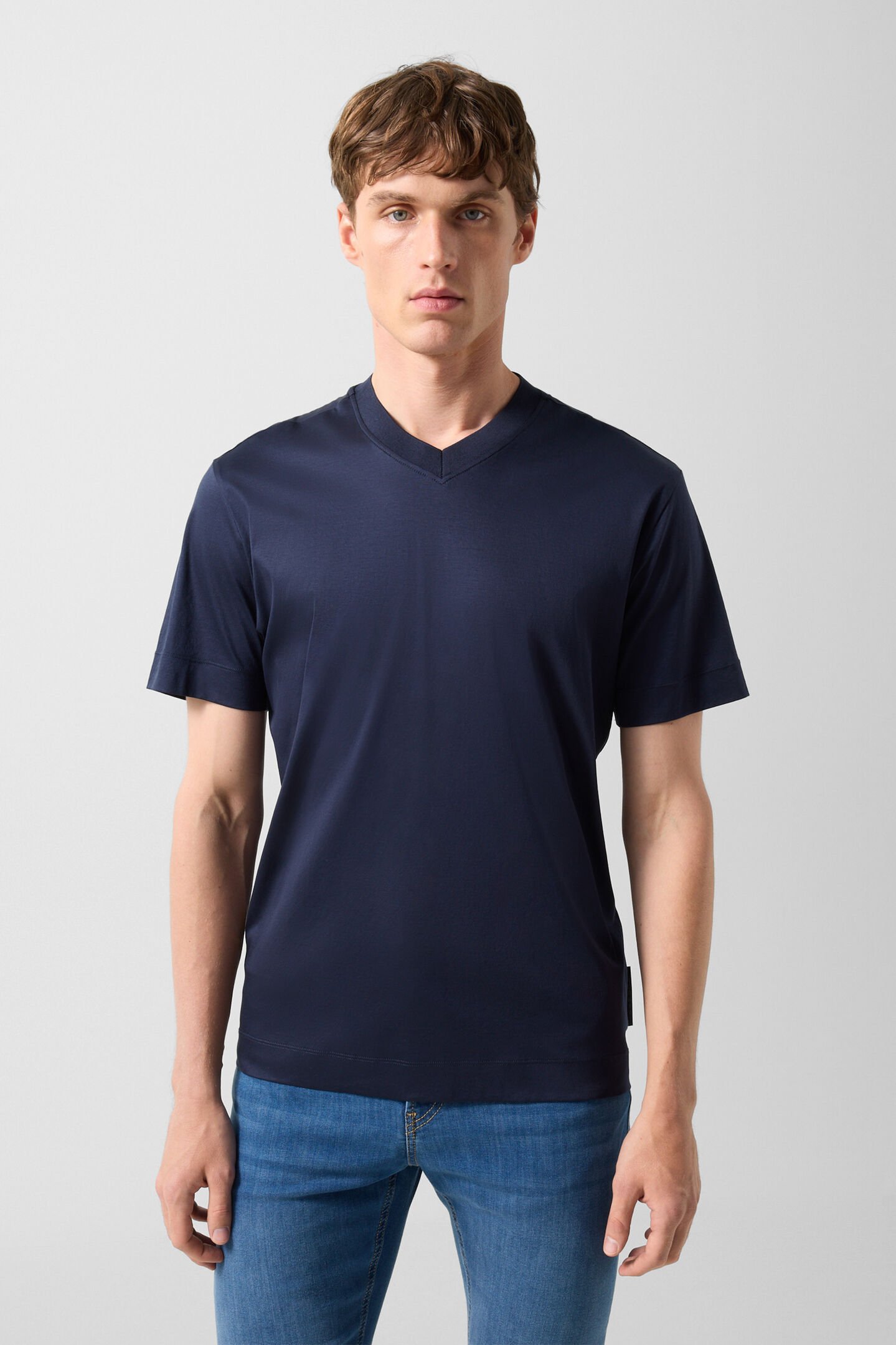 T-shirt Tiam Navy blue