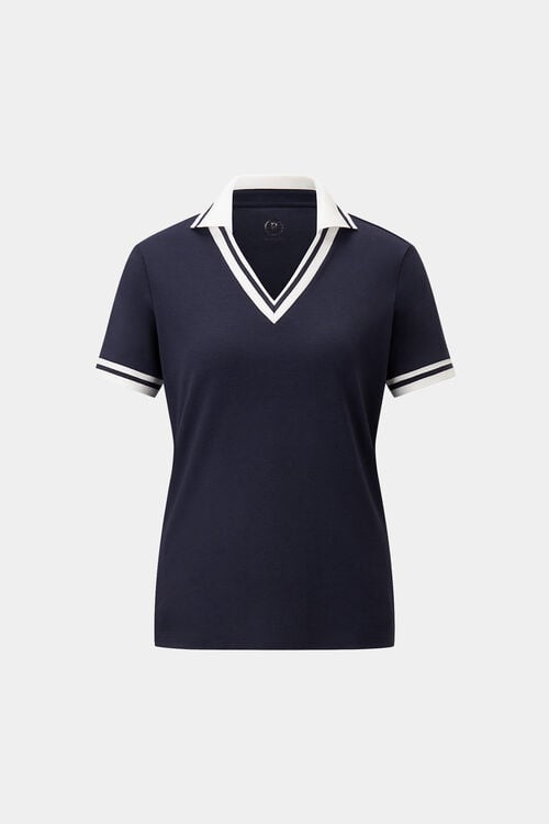Lydia functional short-sleeved top Navy blue