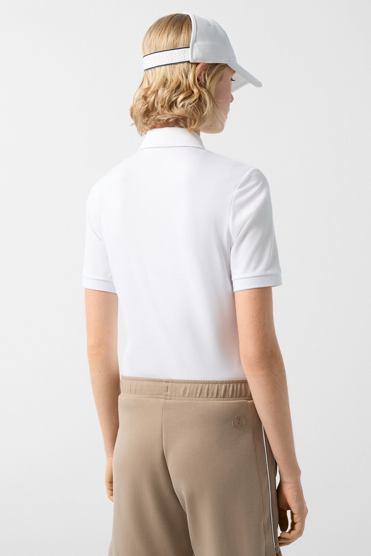 Danielle functional short-sleeved top Off-White