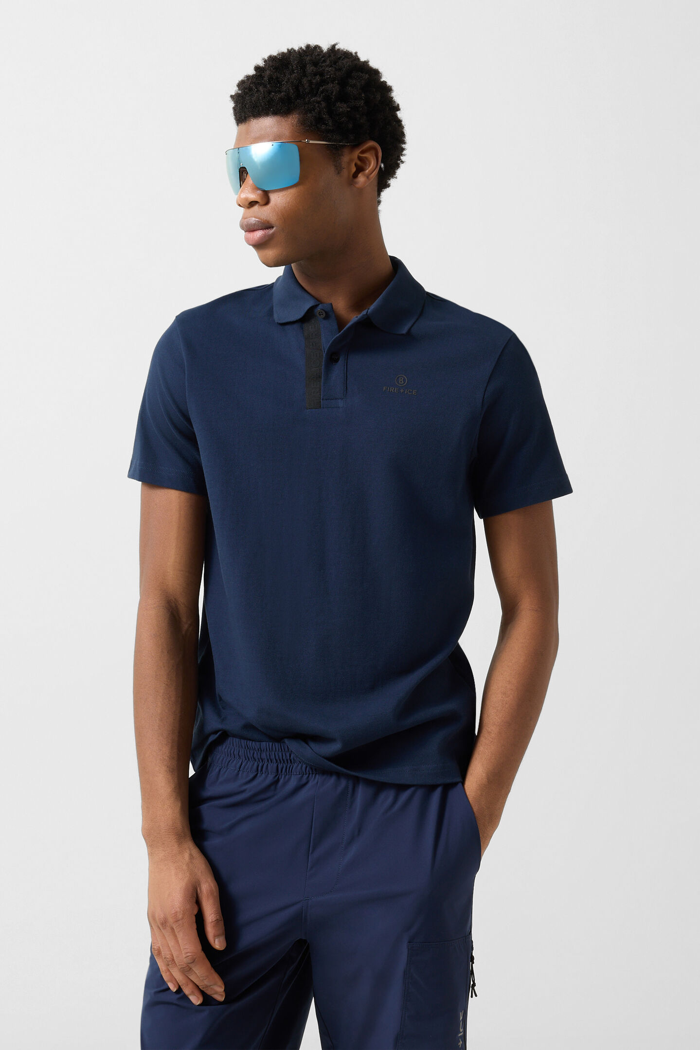 Ramon polo shirt Dark blue