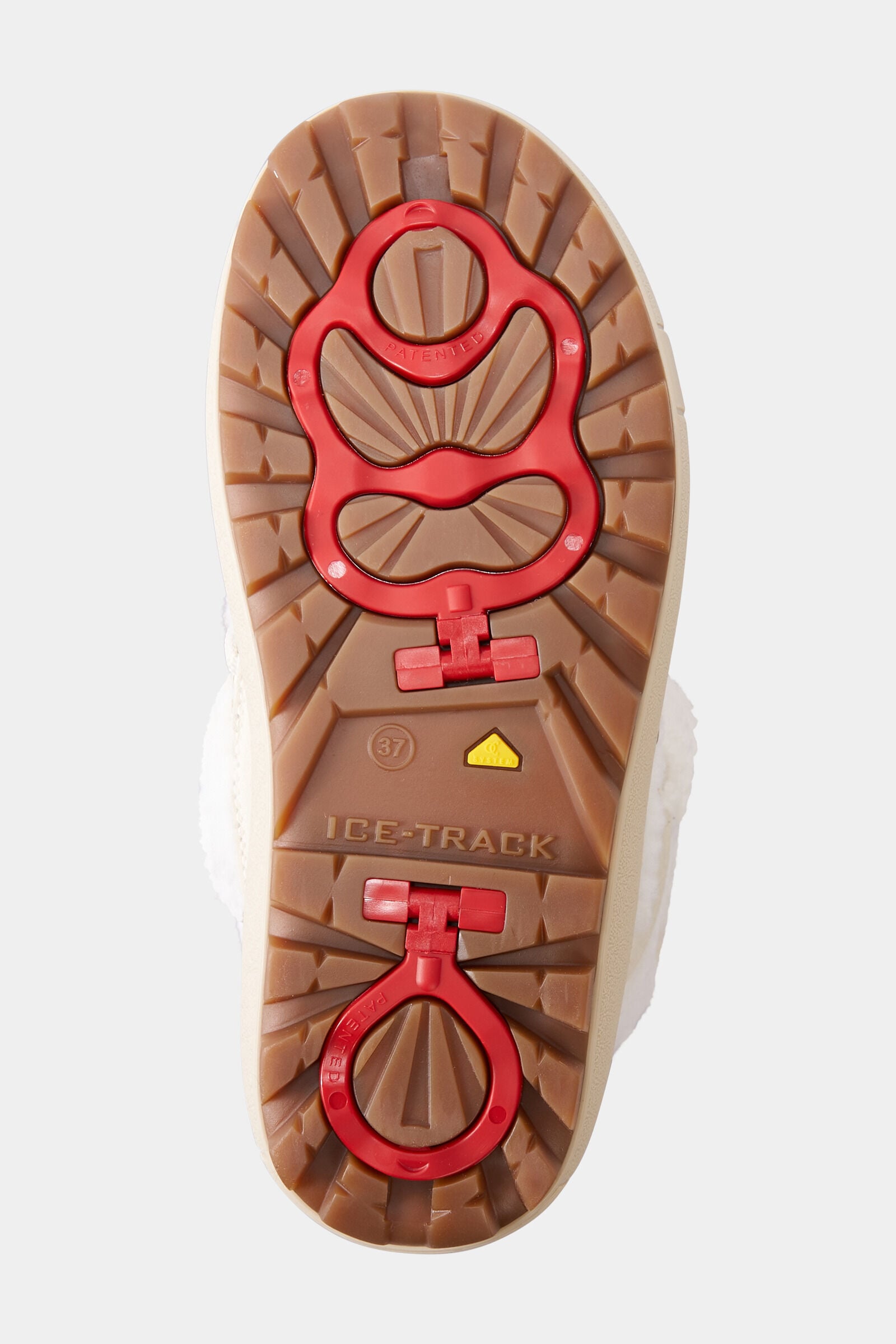 Chamonix Snow Boots with Spikes Off-White