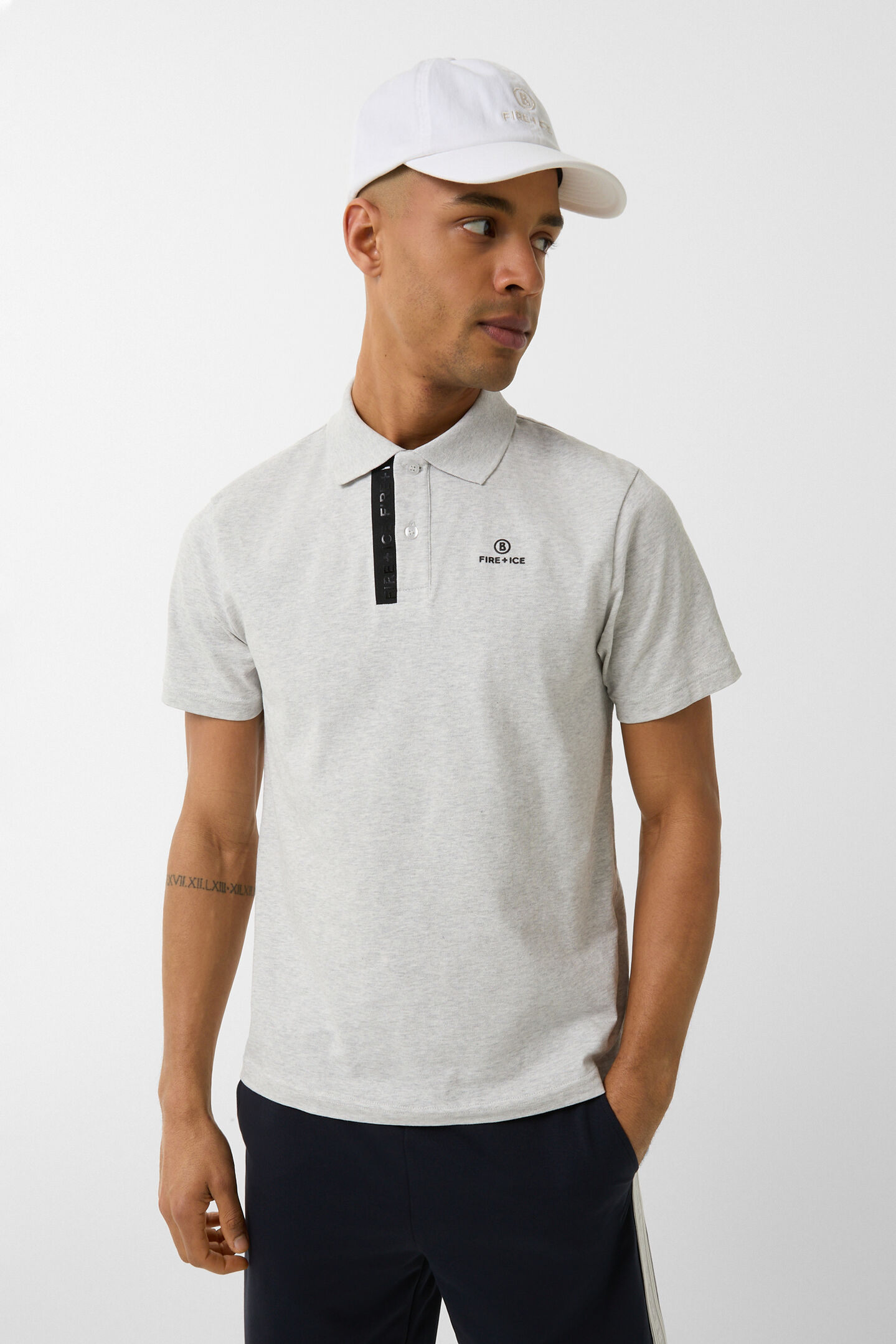 Ramon polo shirt Light gray