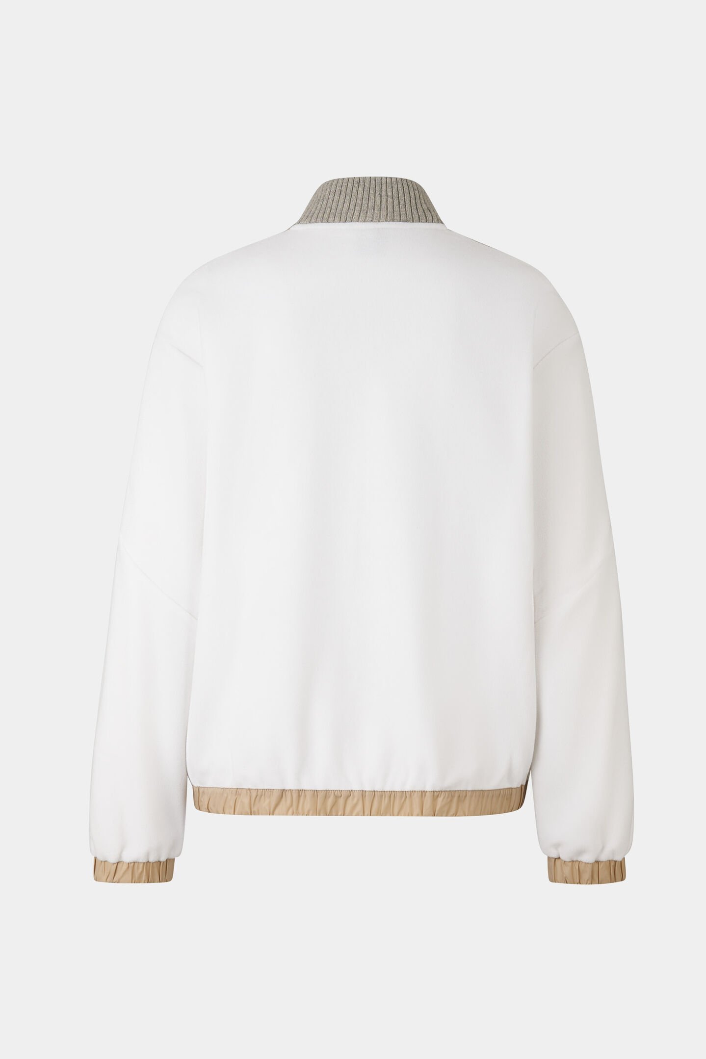 Liva fleece jacket White/beige