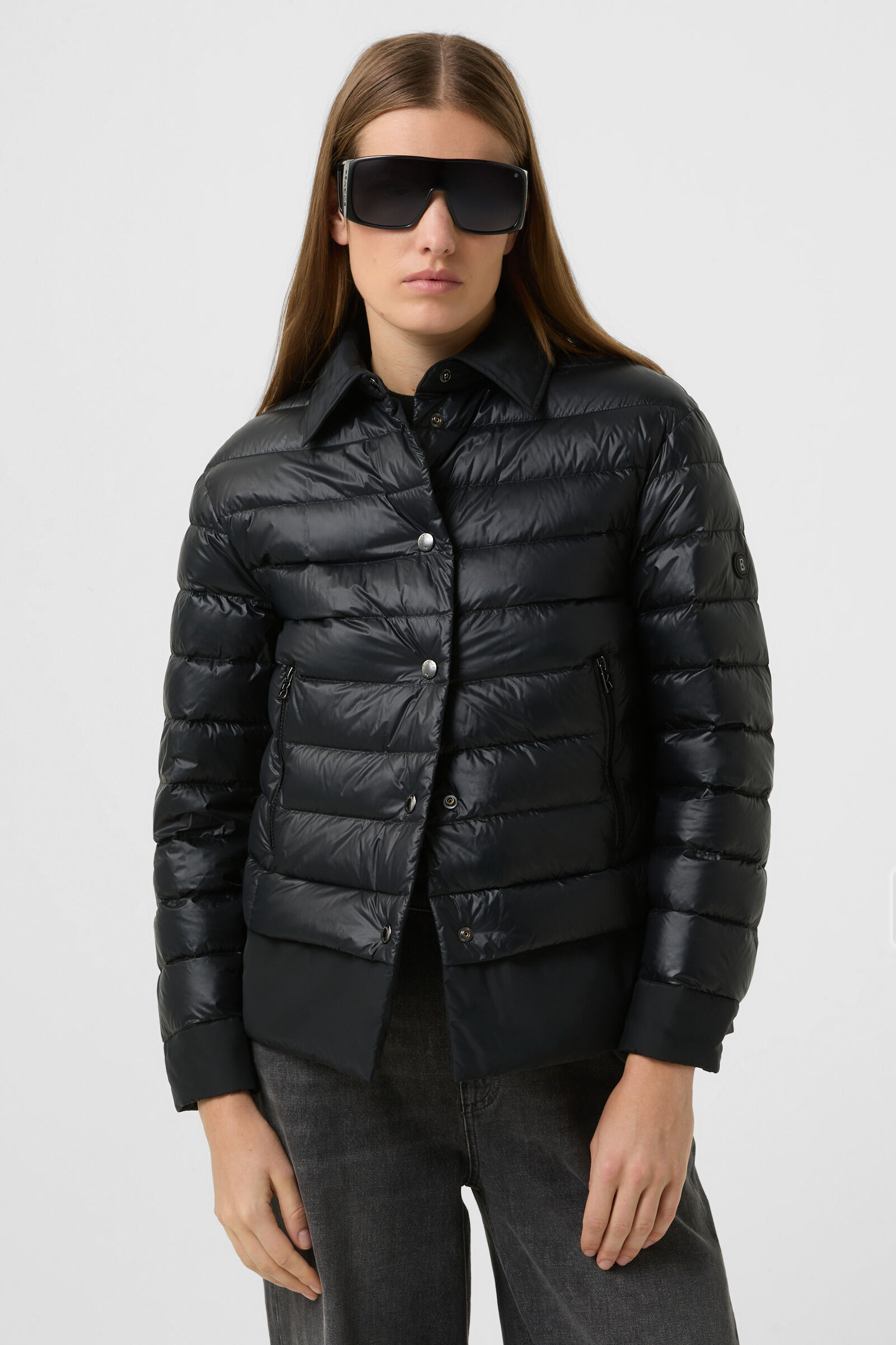 Audrey lightweight down jacket Black