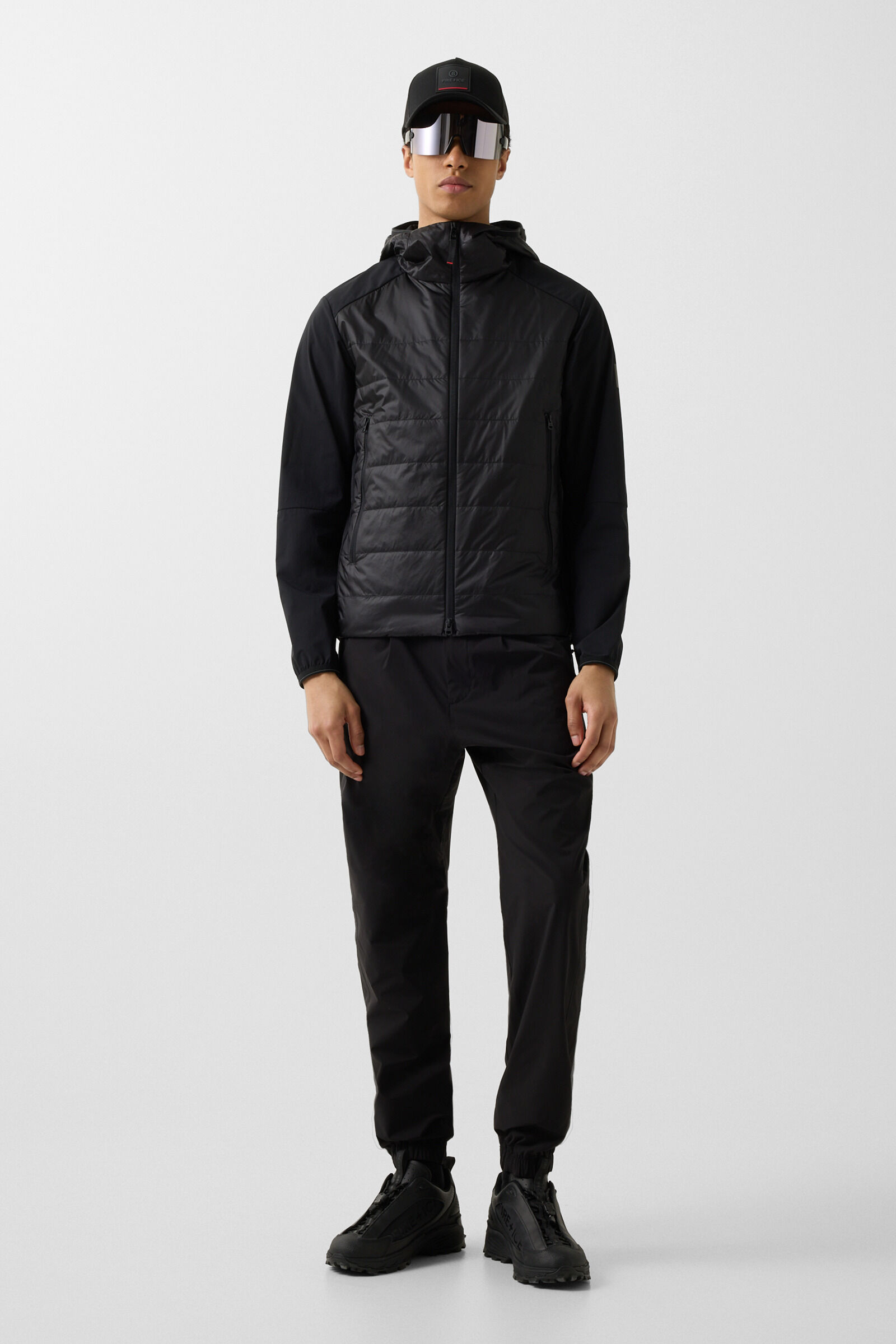Kegan hybrid jacket Black