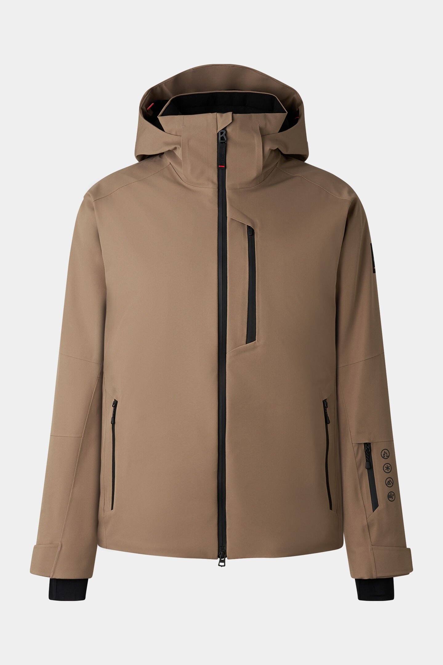 Skijacke Eason Karamell 