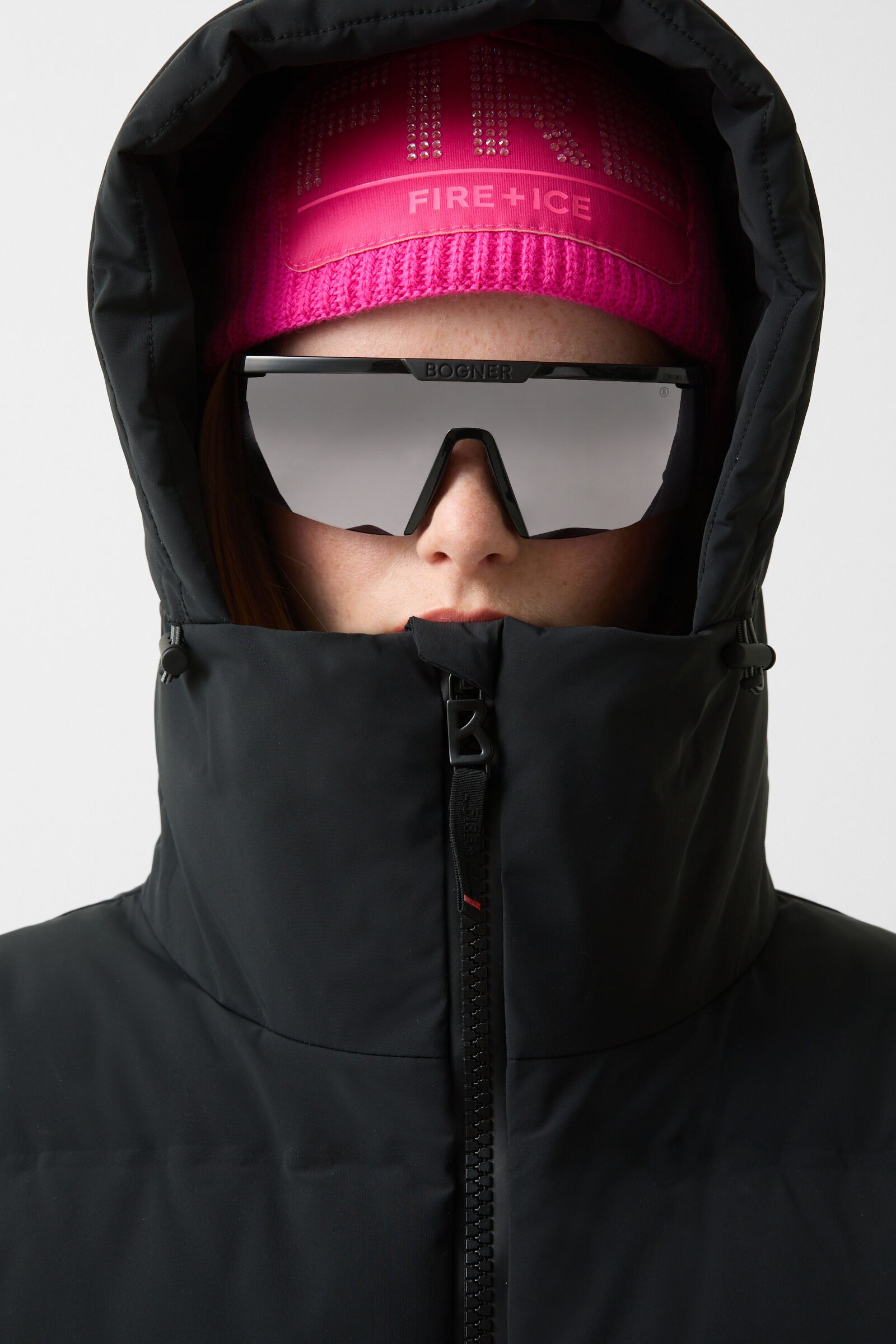 Neila down ski jacket Black