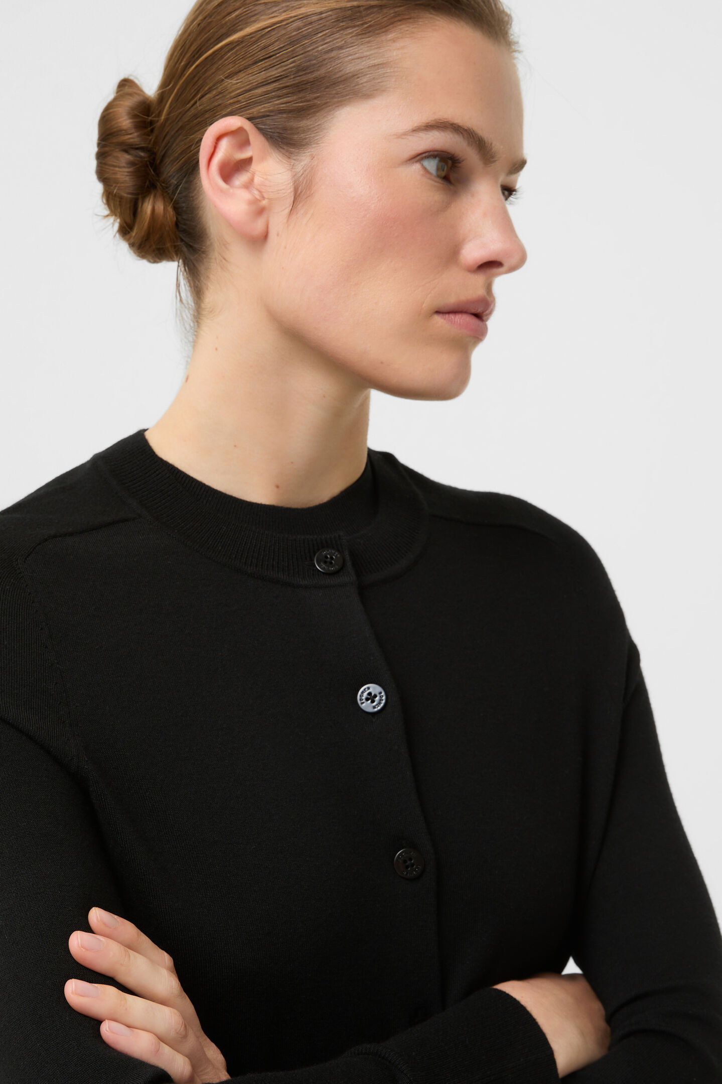 Ilma knit jacket Black