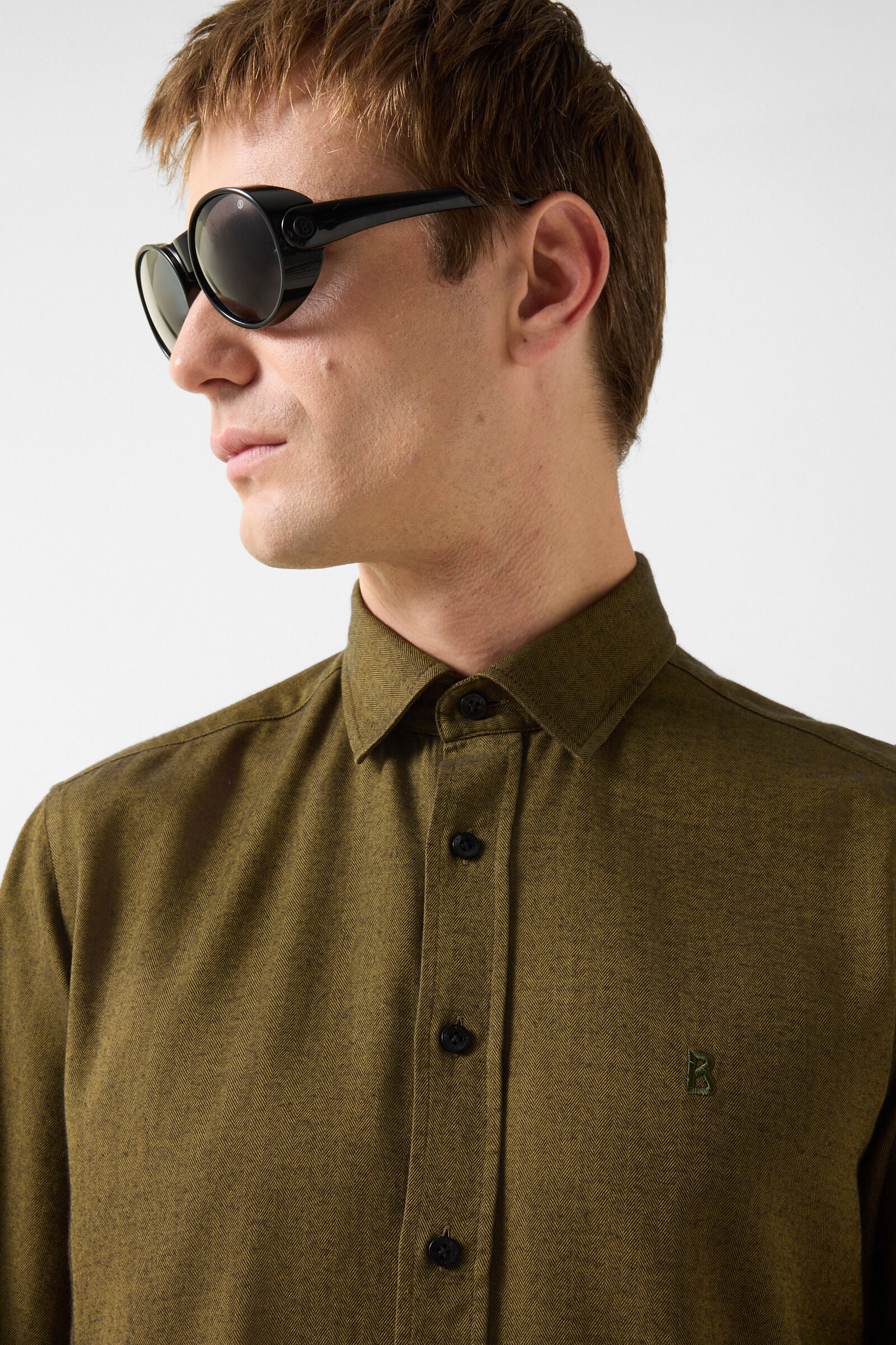 Timi Flannel Shirt Olive